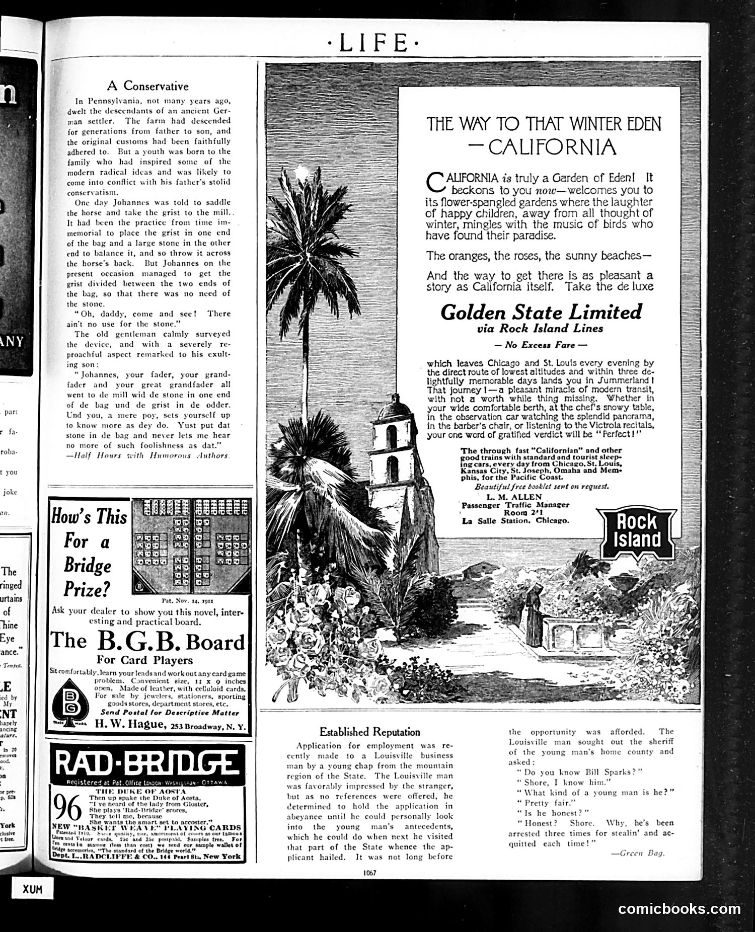 Life — December 7, 1911 — page 105 of 112