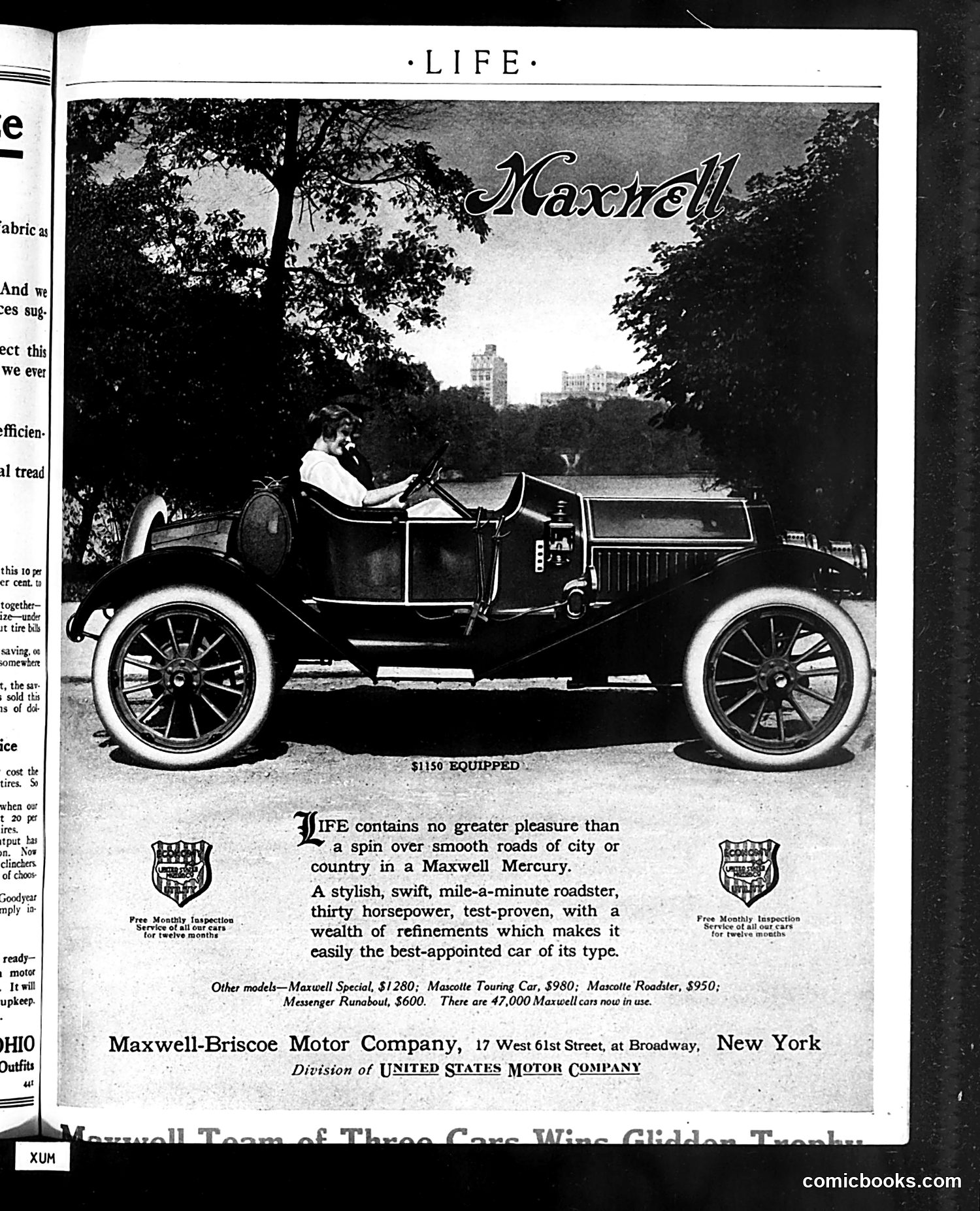 Life — December 7, 1911 — page 109 of 112