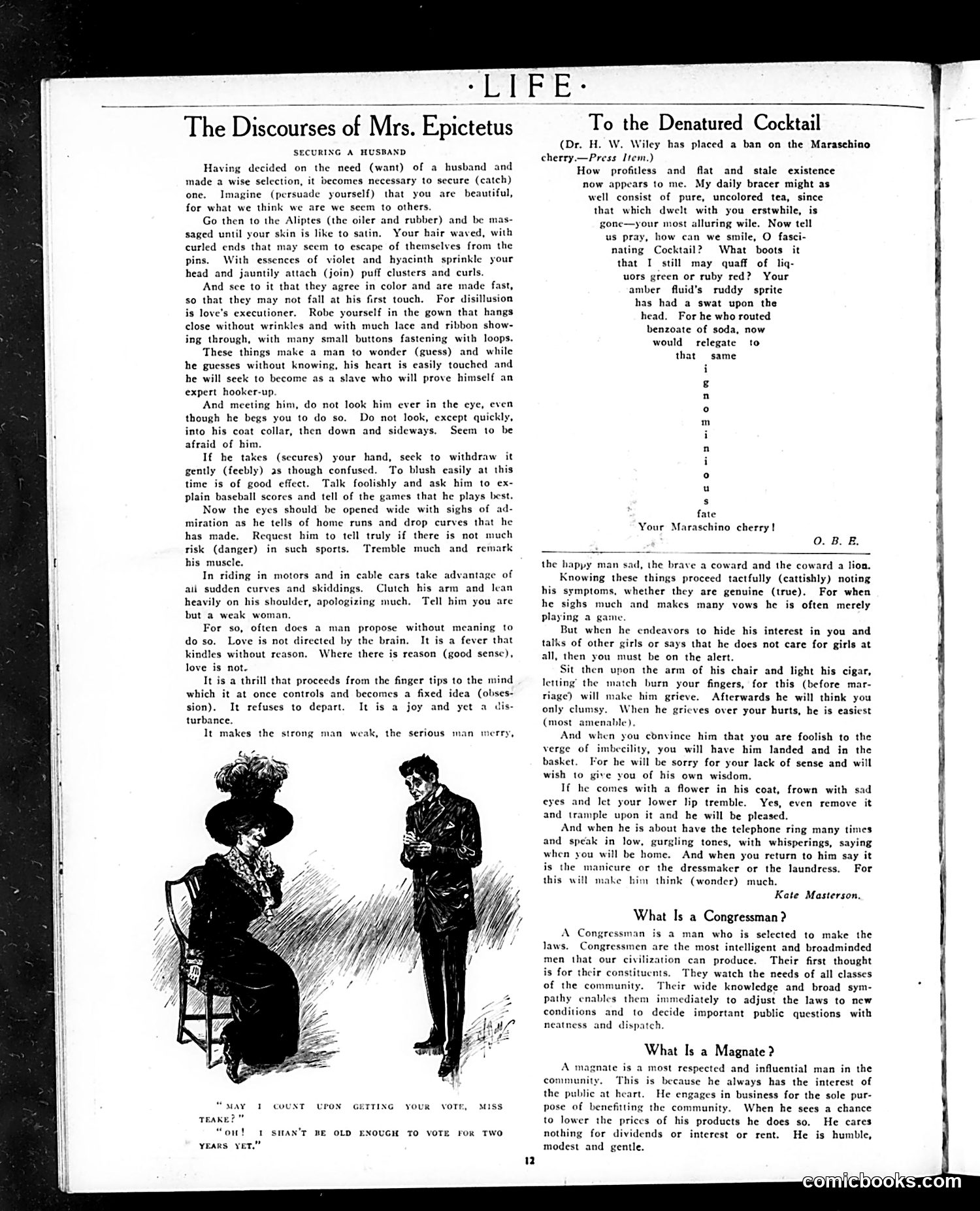 Life — January 4, 1912 — page 12 of 108