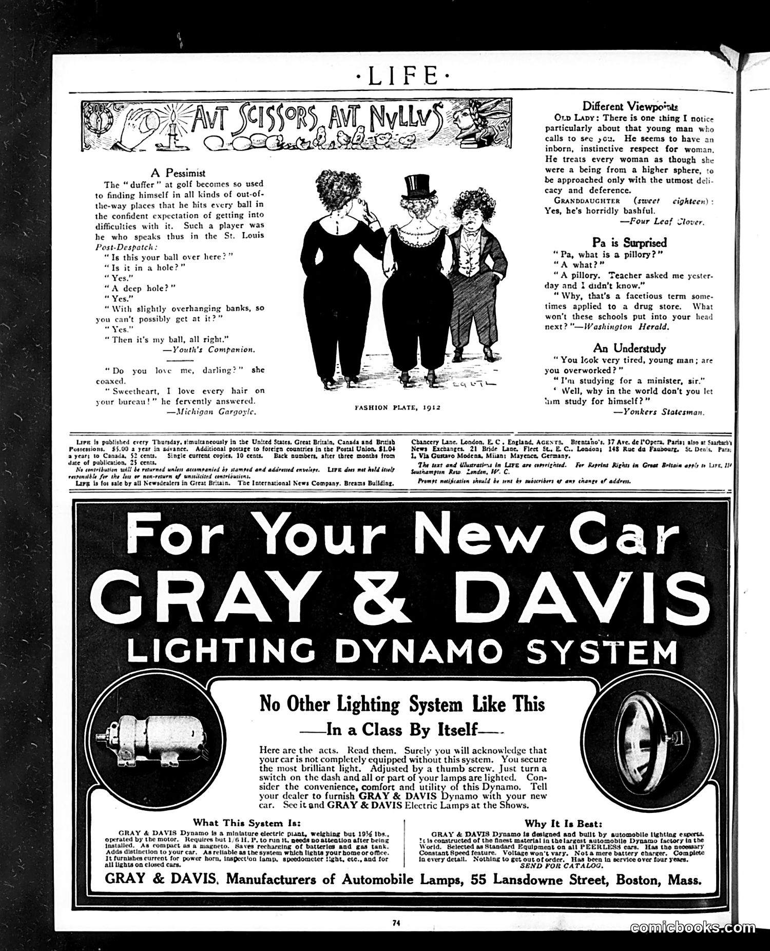 Life — January 4, 1912 — page 74 of 108