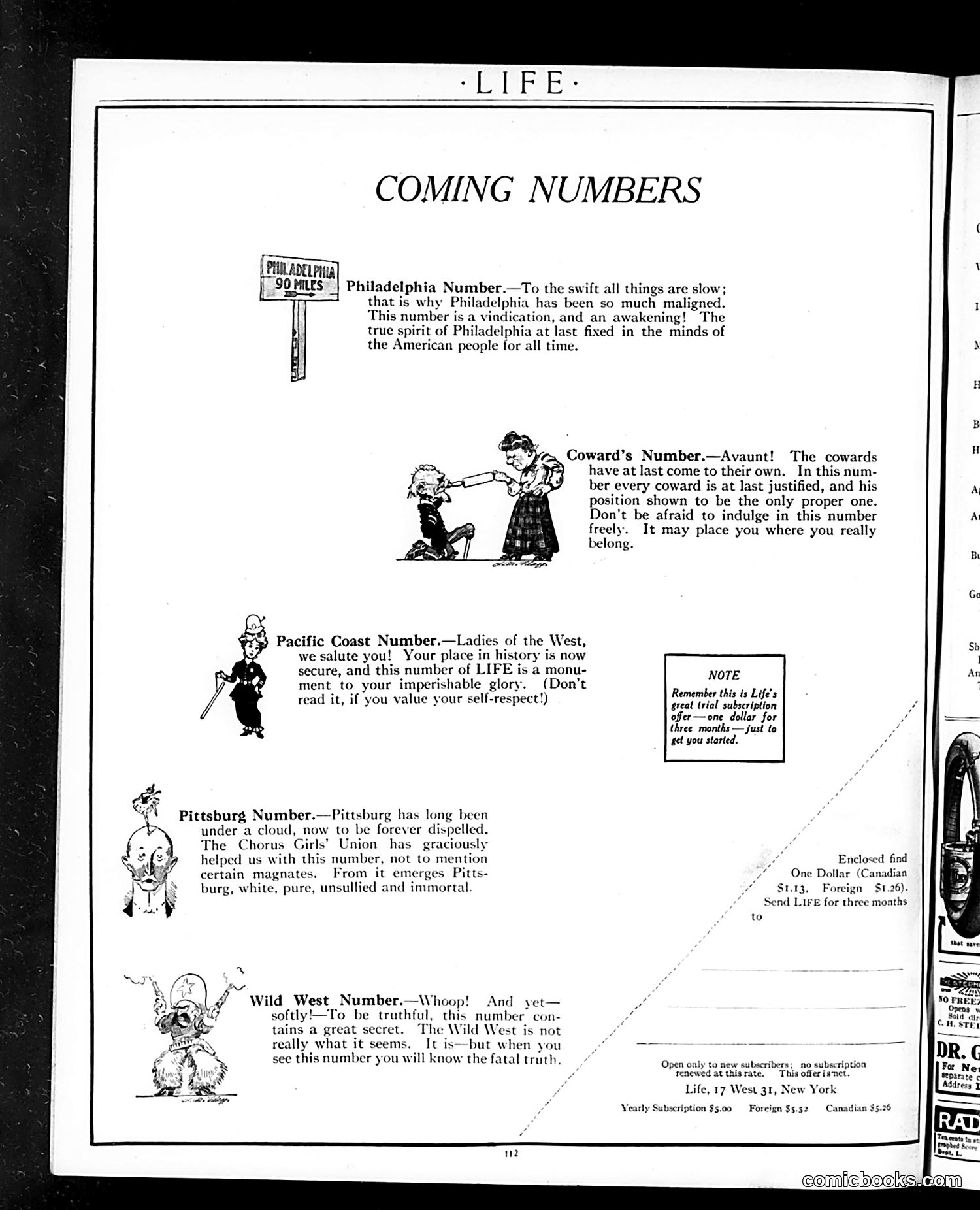 Life — January 11, 1912 — page 4 of 40