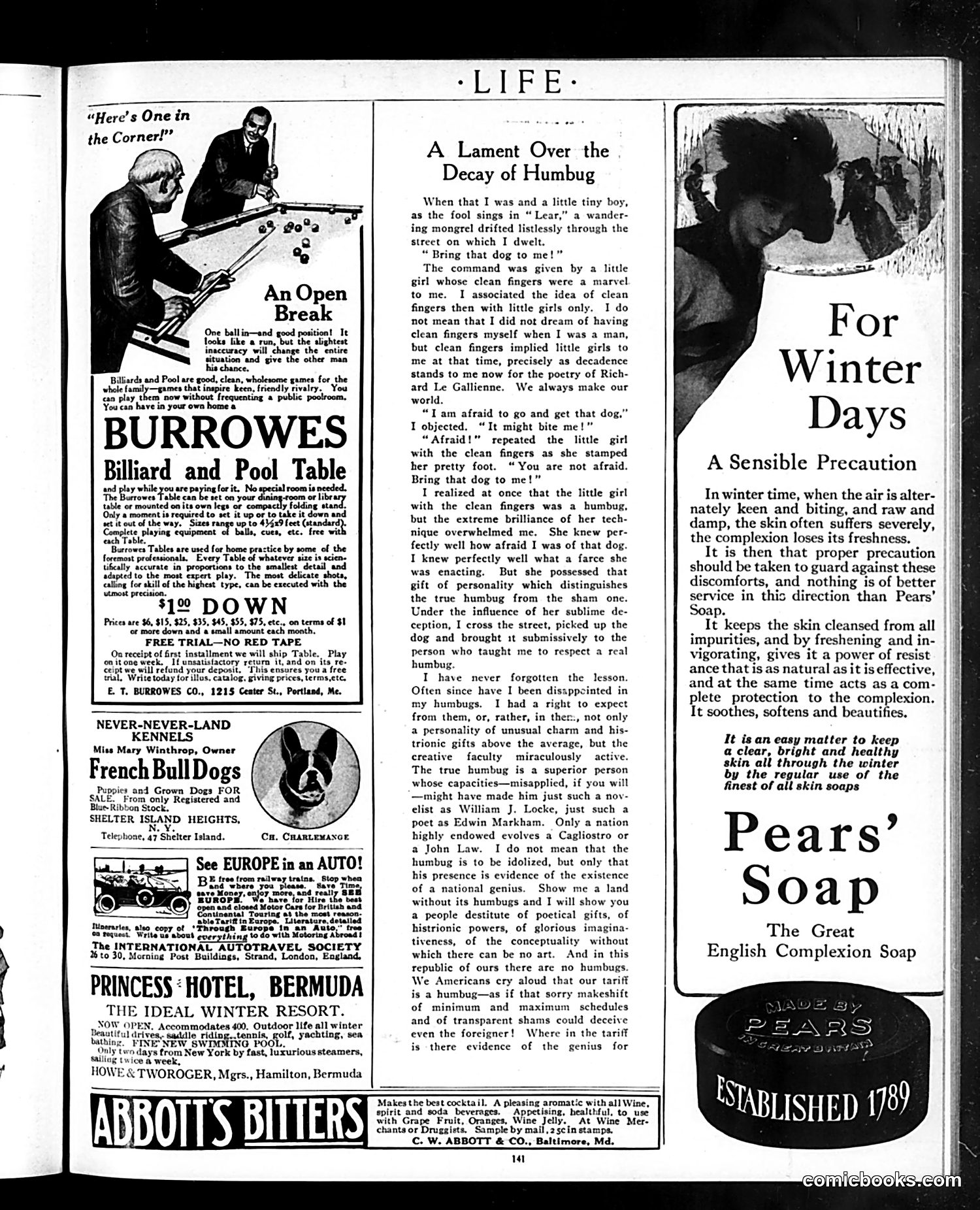 Life — January 11, 1912 — page 33 of 40
