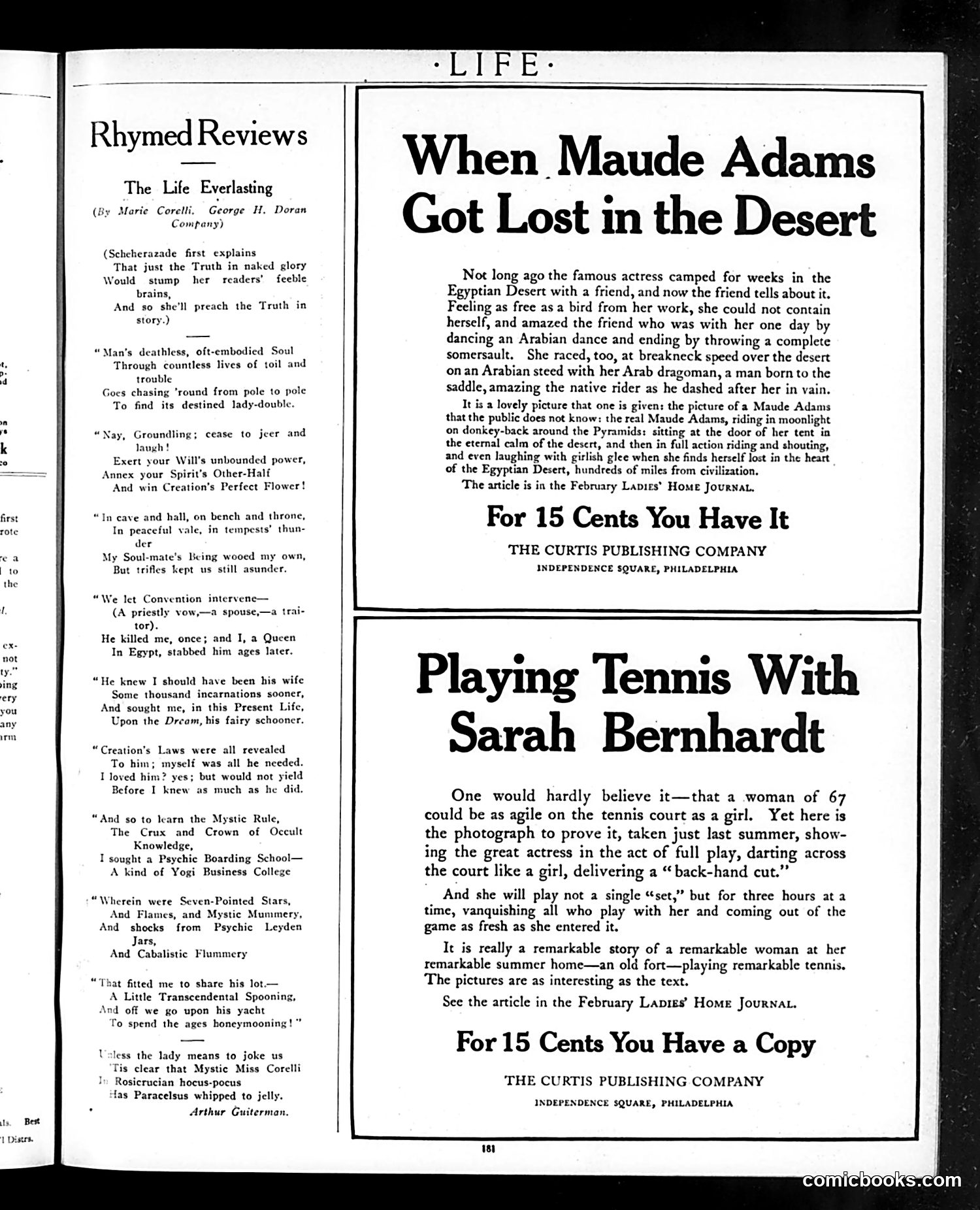 Life — January 18, 1912 — page 33 of 44