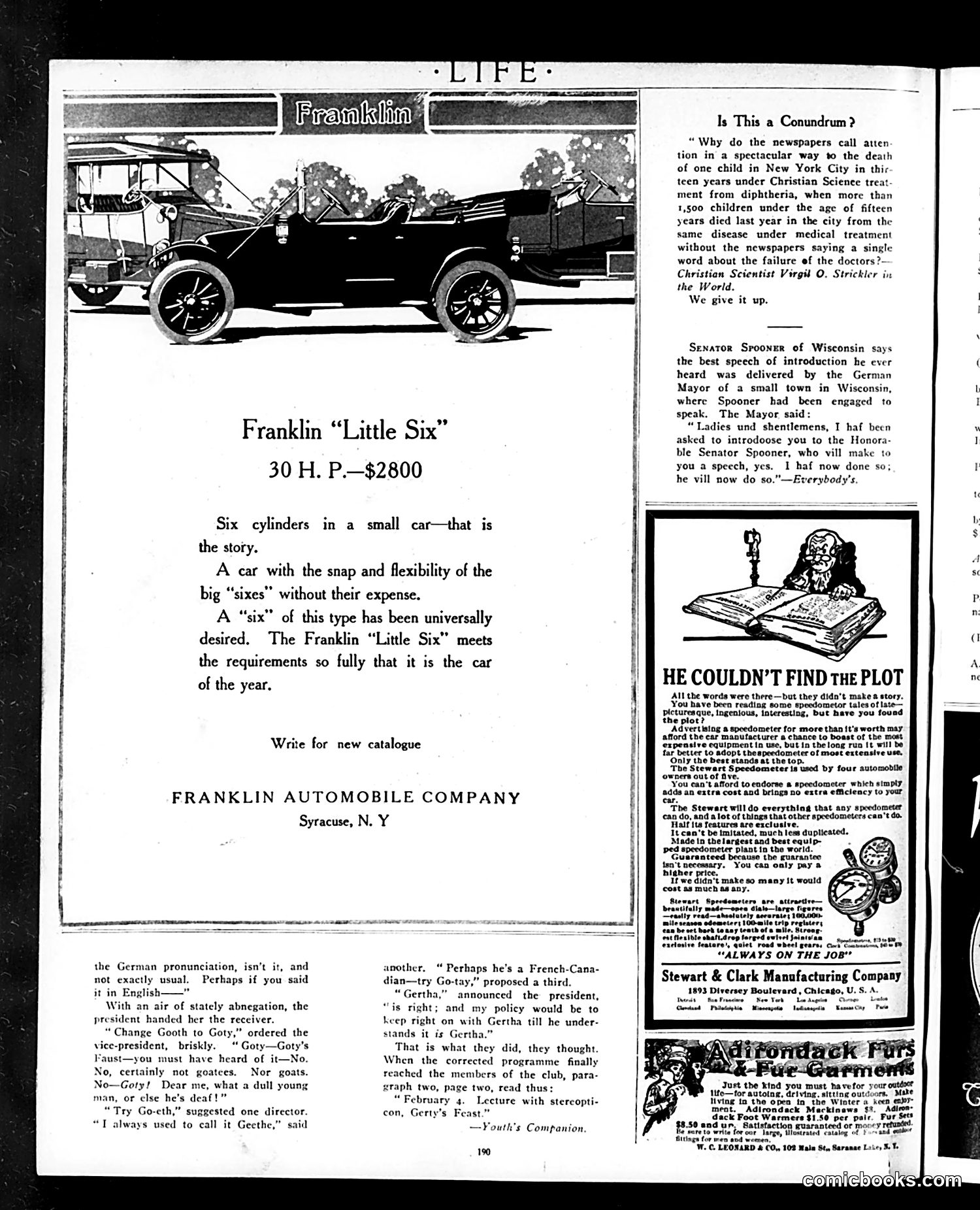 Life — January 18, 1912 — page 42 of 44