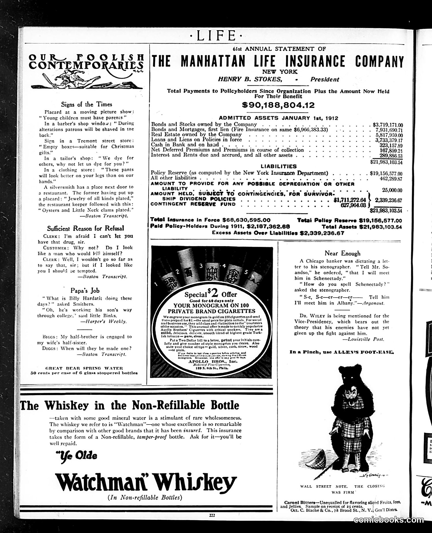 Life — January 25, 1912 — page 30 of 44