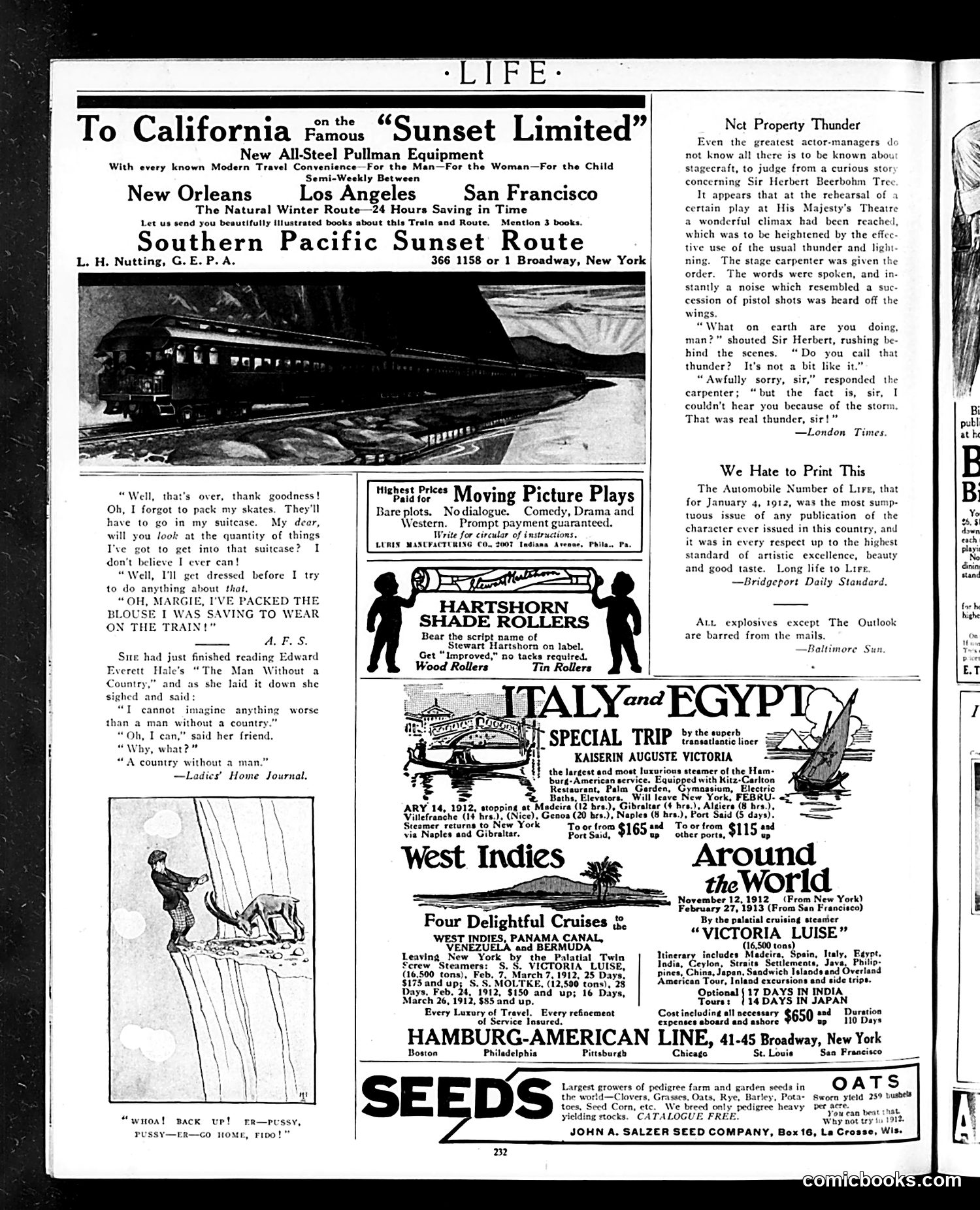 Life — January 25, 1912 — page 40 of 44