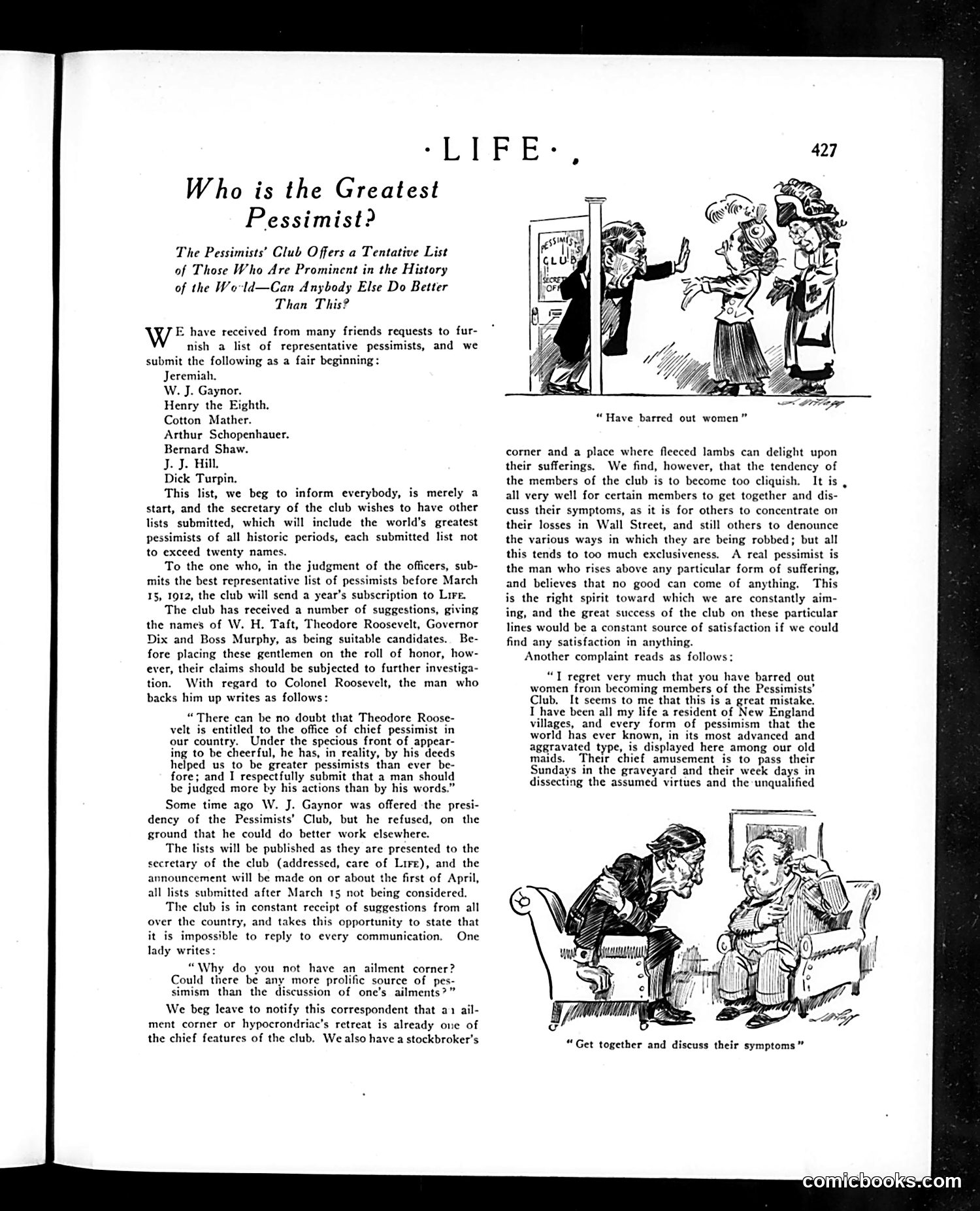 Life — February 29, 1912 — page 11 of 40