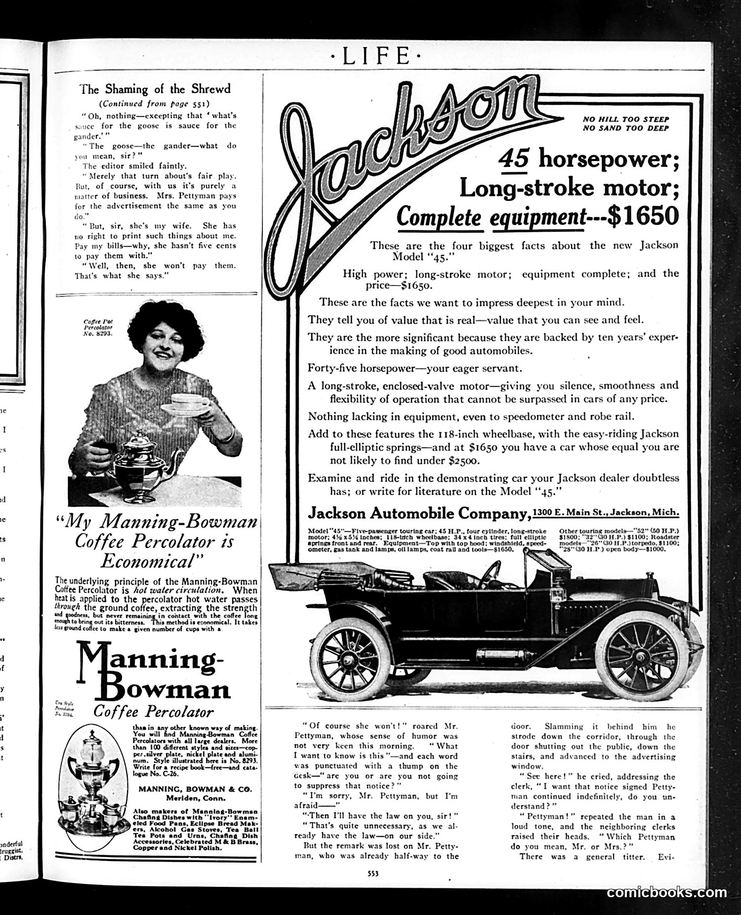 Life — March 14, 1912 — page 33 of 44