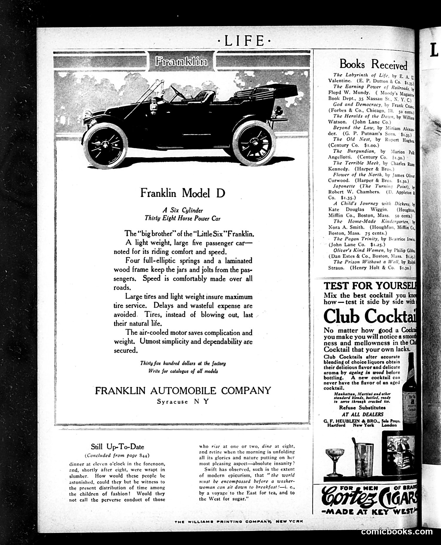 Life — April 18, 1912 — page 54 of 54