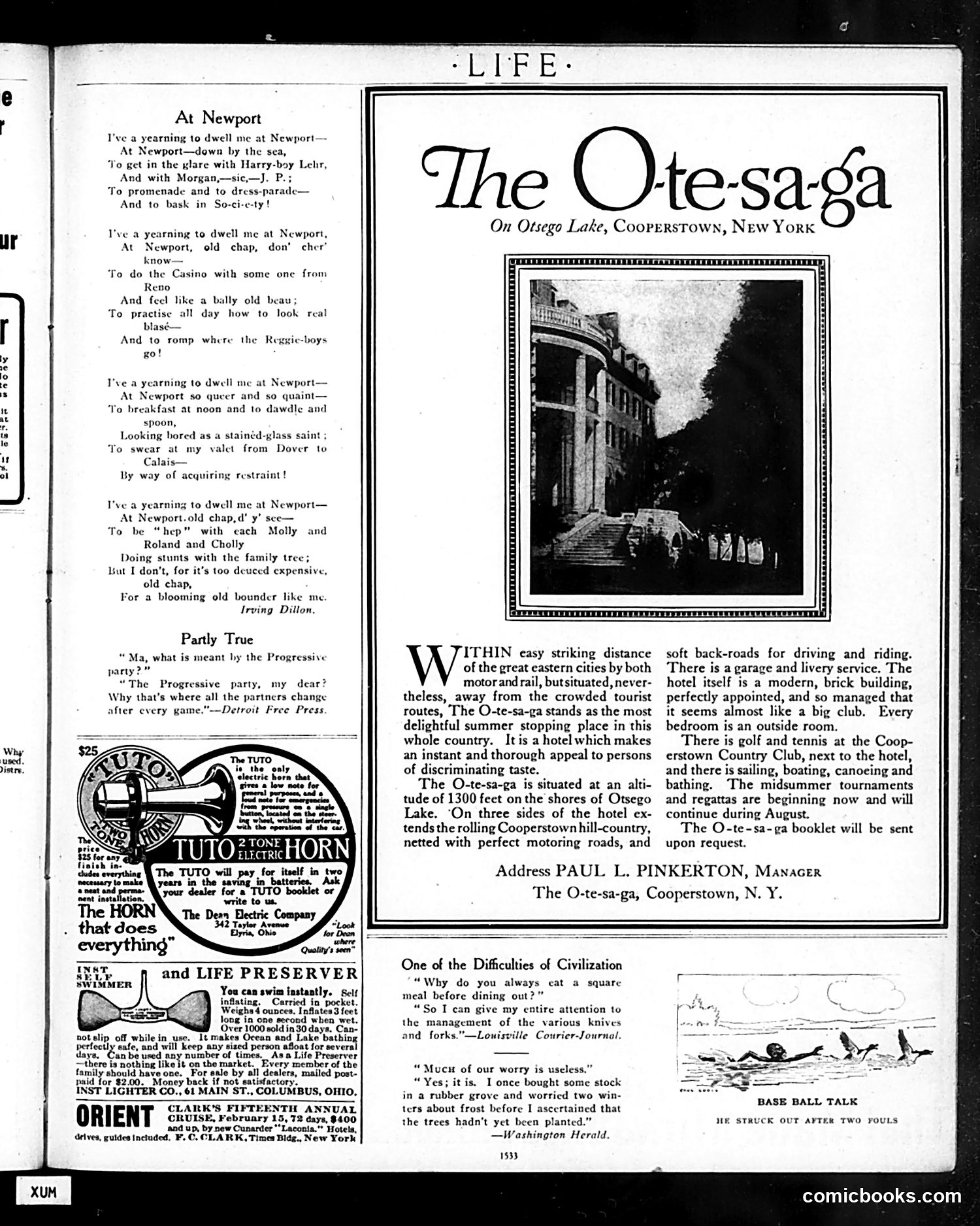 Life — August 1, 1912 — page 33 of 40
