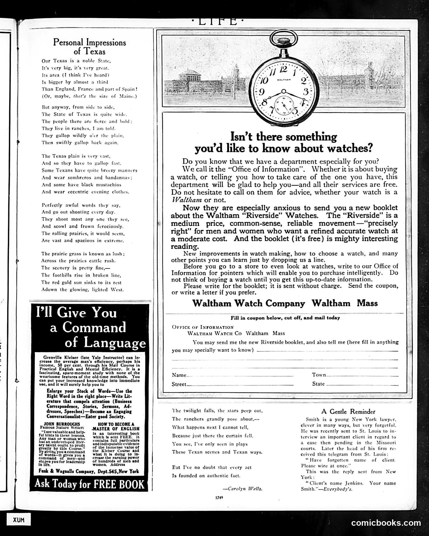 Life — September 12, 1912 — page 5 of 52