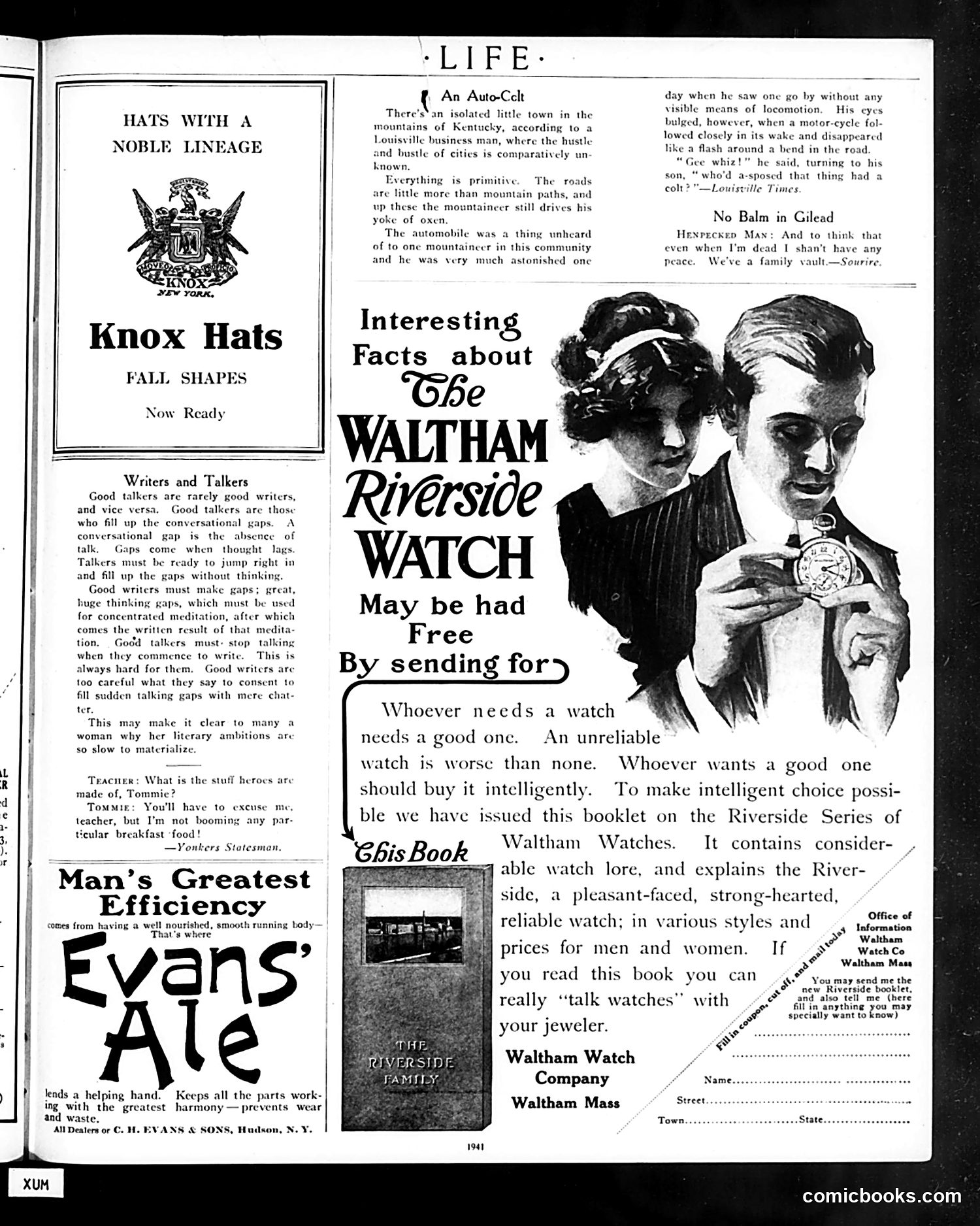 Life — October 10, 1912 — page 5 of 48