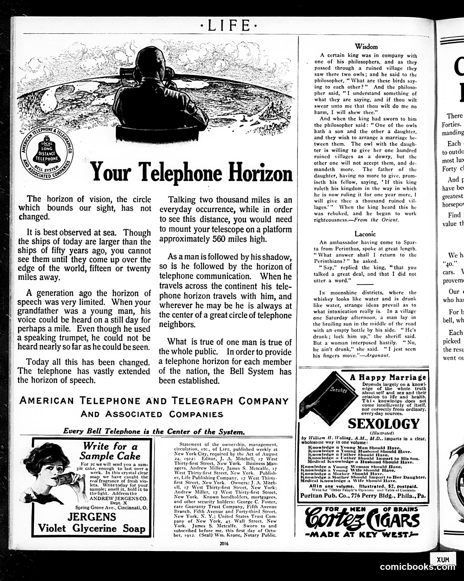 Life — October 17, 1912 — page 32 of 44