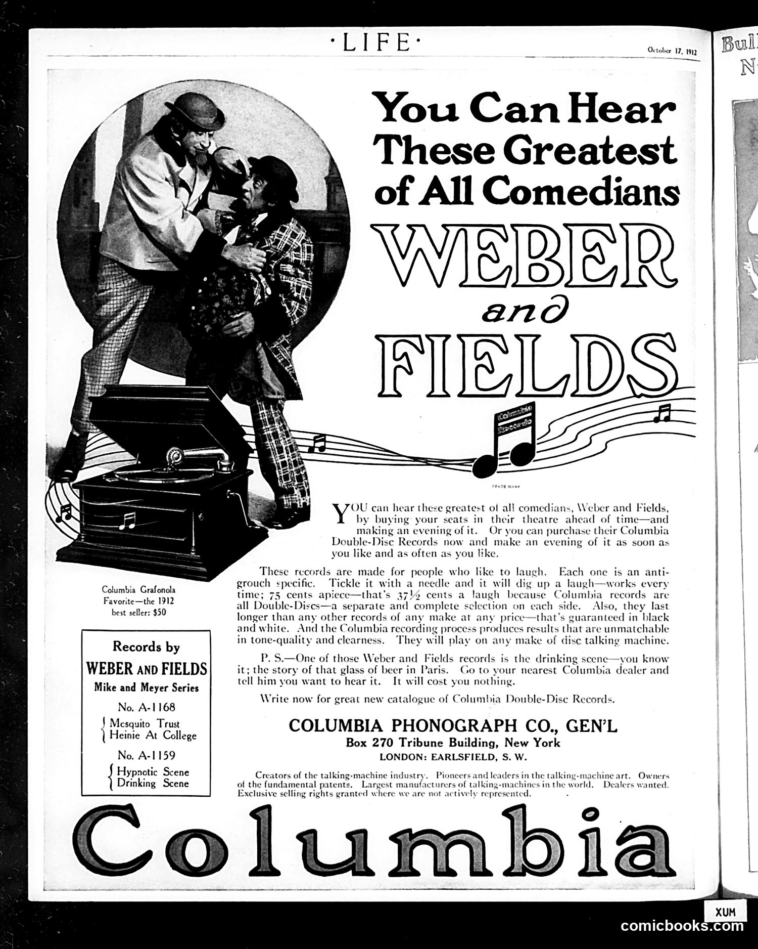 Life — October 17, 1912 — page 44 of 44