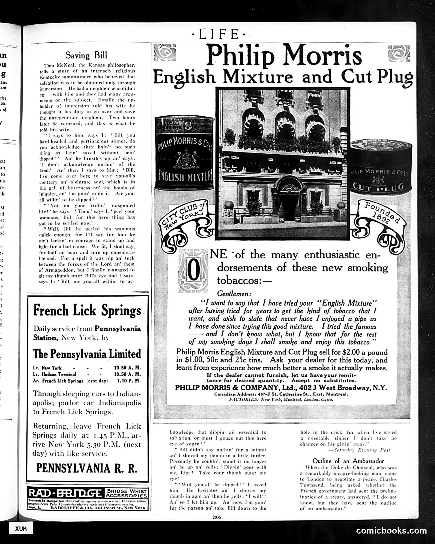 Life — October 24, 1912 — page 7 of 48