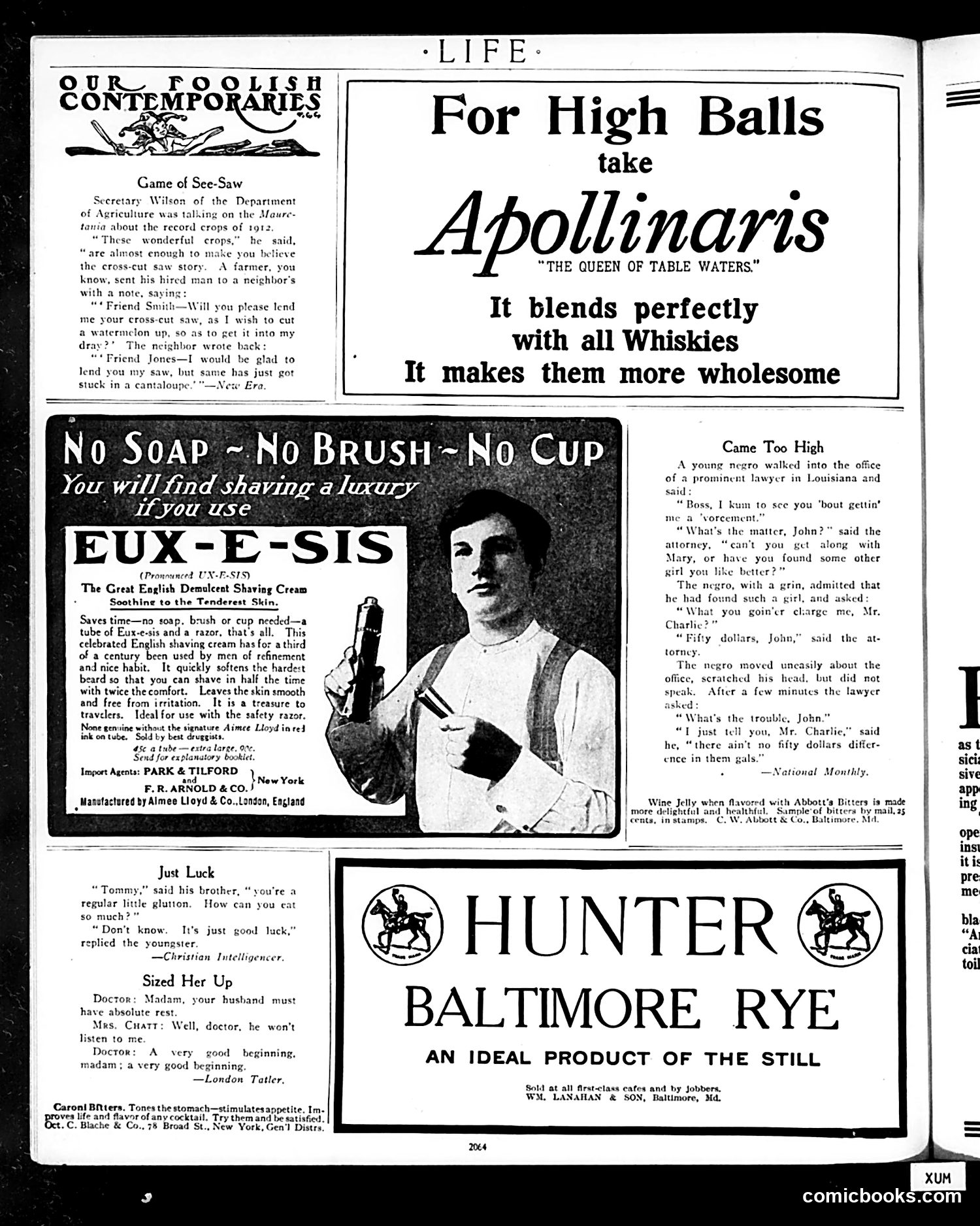 Life — October 24, 1912 — page 36 of 48