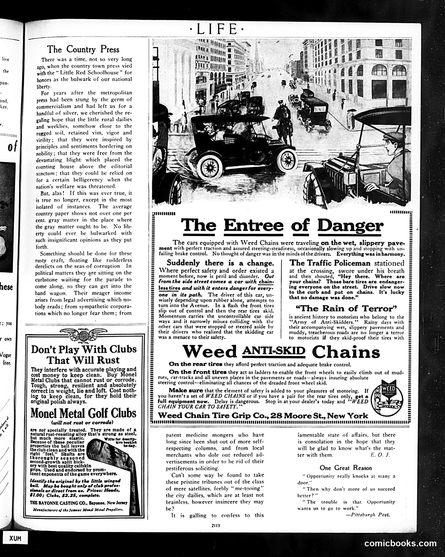 Life — October 31, 1912 — page 37 of 44