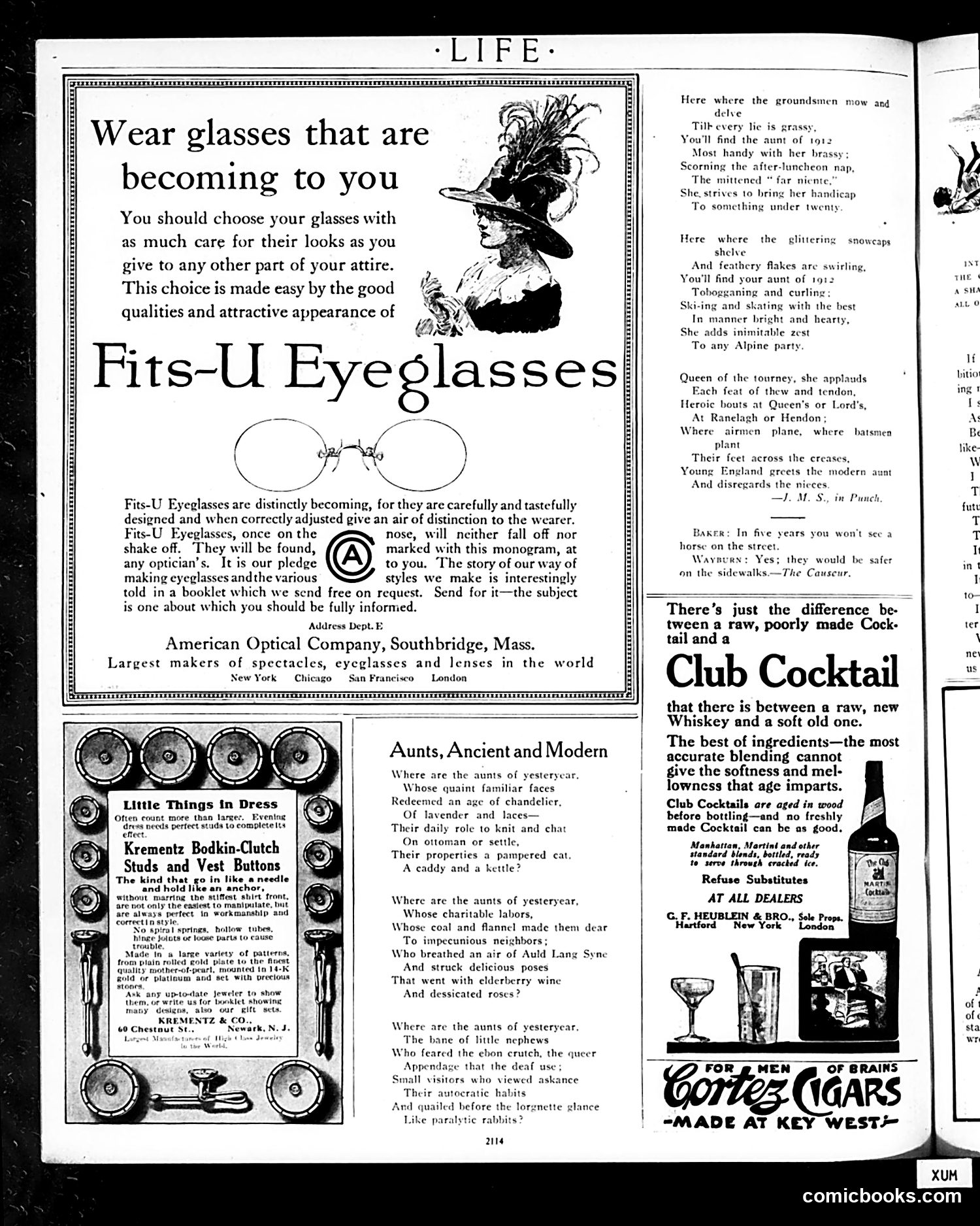 Life — October 31, 1912 — page 38 of 44