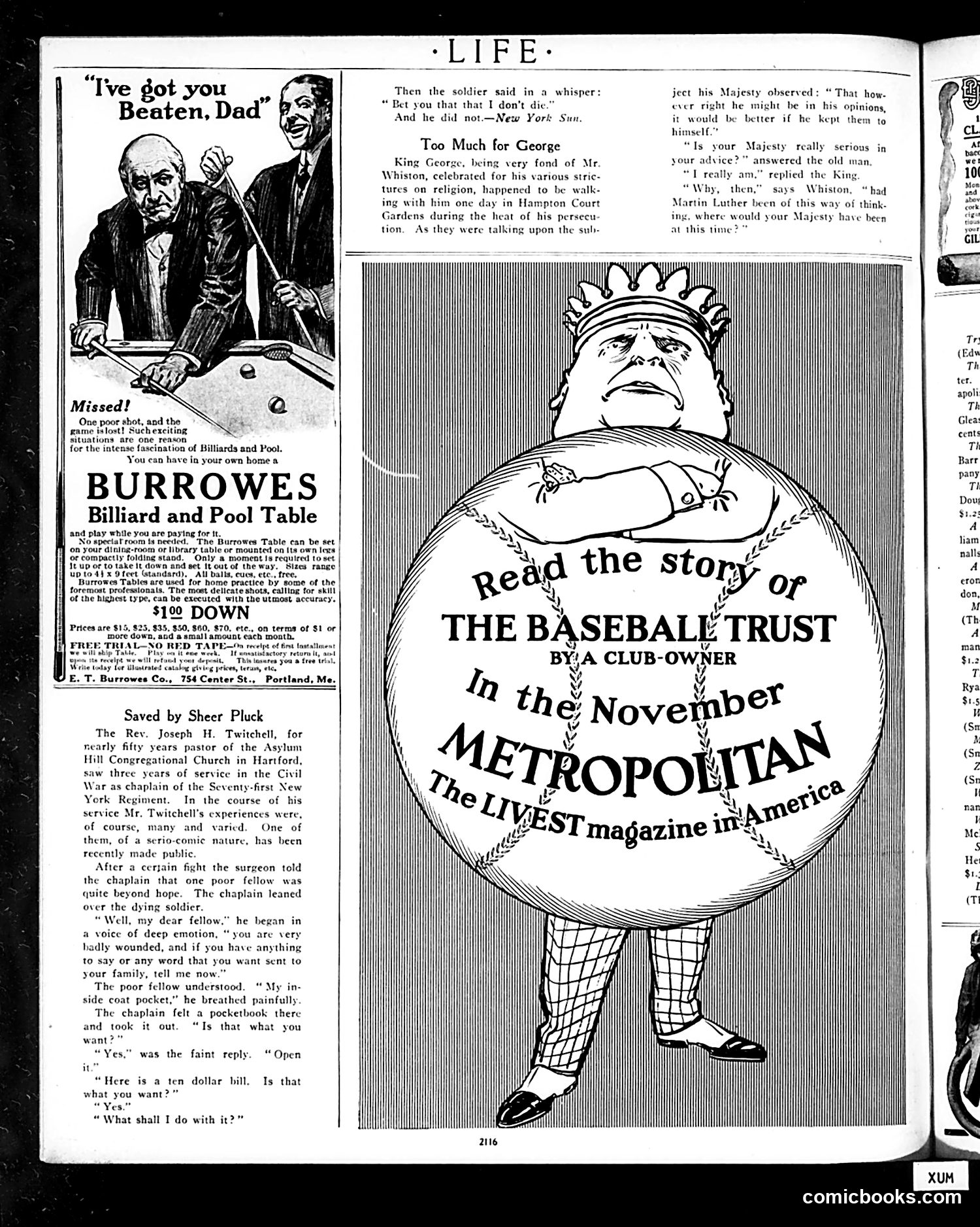 Life — October 31, 1912 — page 40 of 44