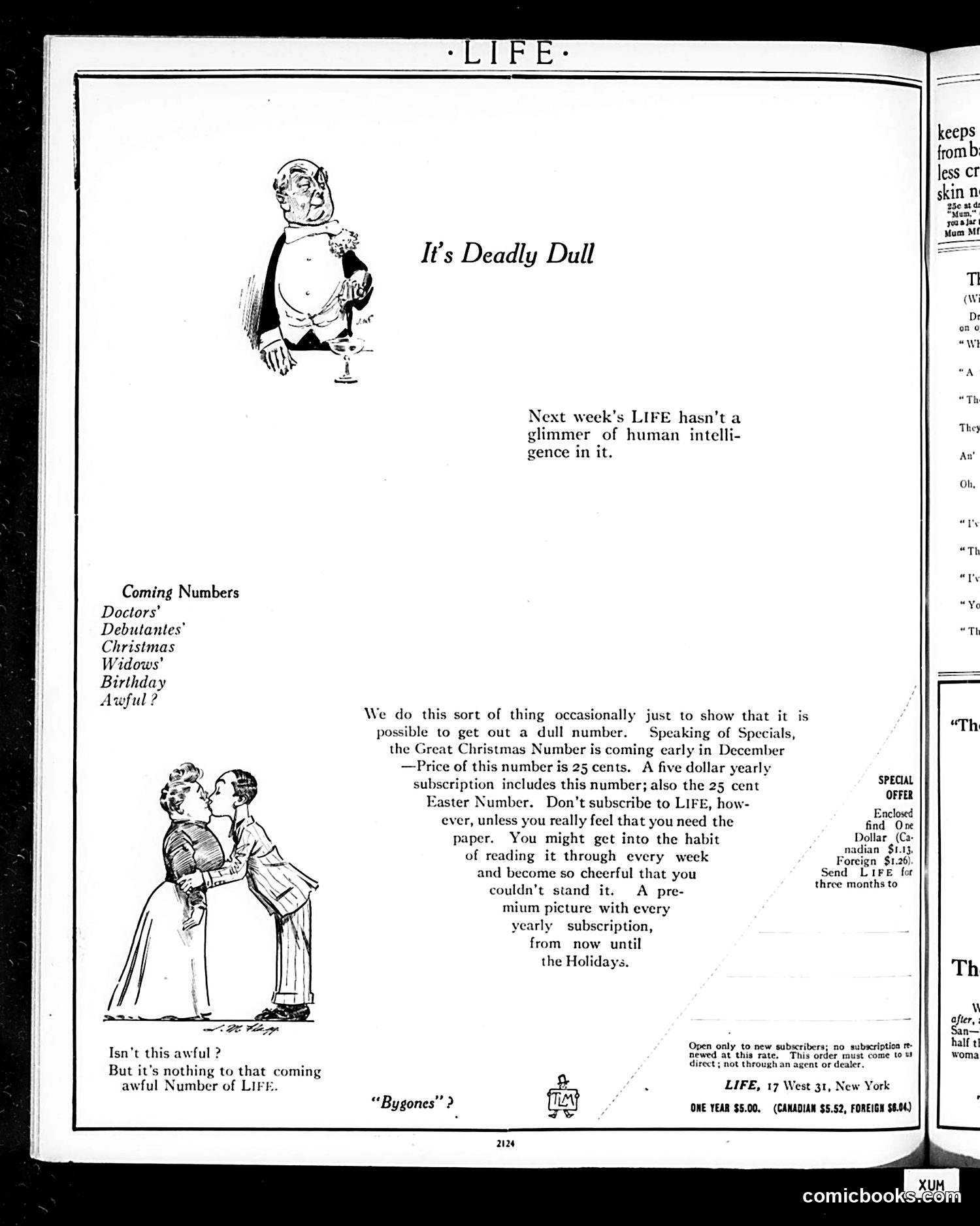 Life — November 7, 1912 — page 4 of 60