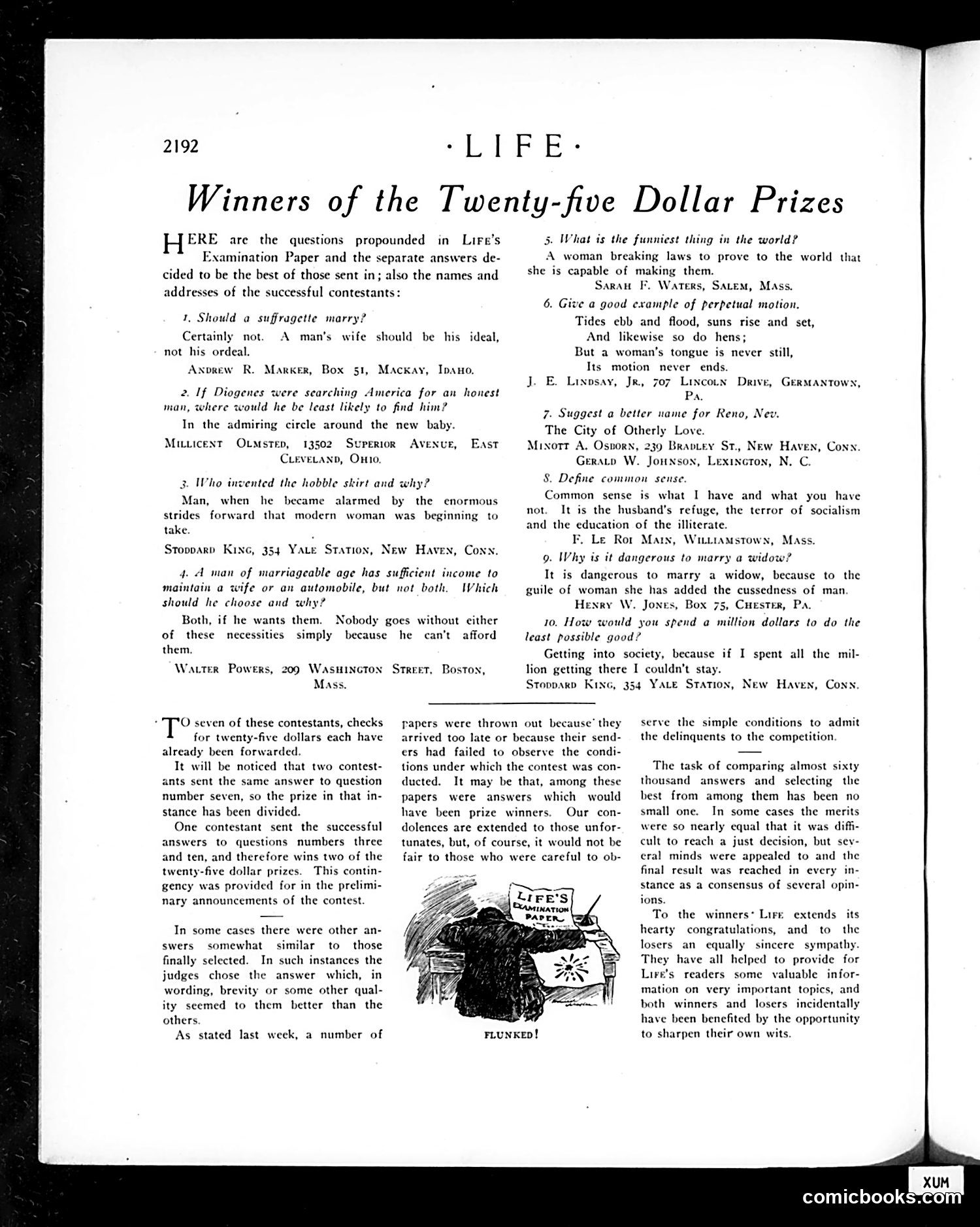 Life — November 14, 1912 — page 12 of 44