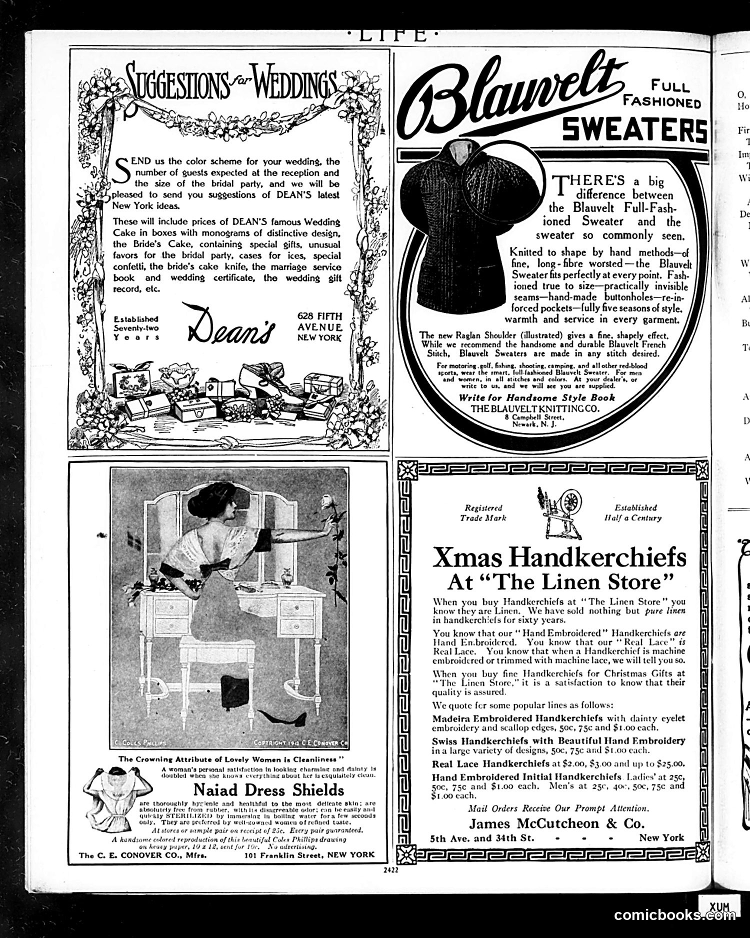 Life — December 5, 1912 — page 110 of 116