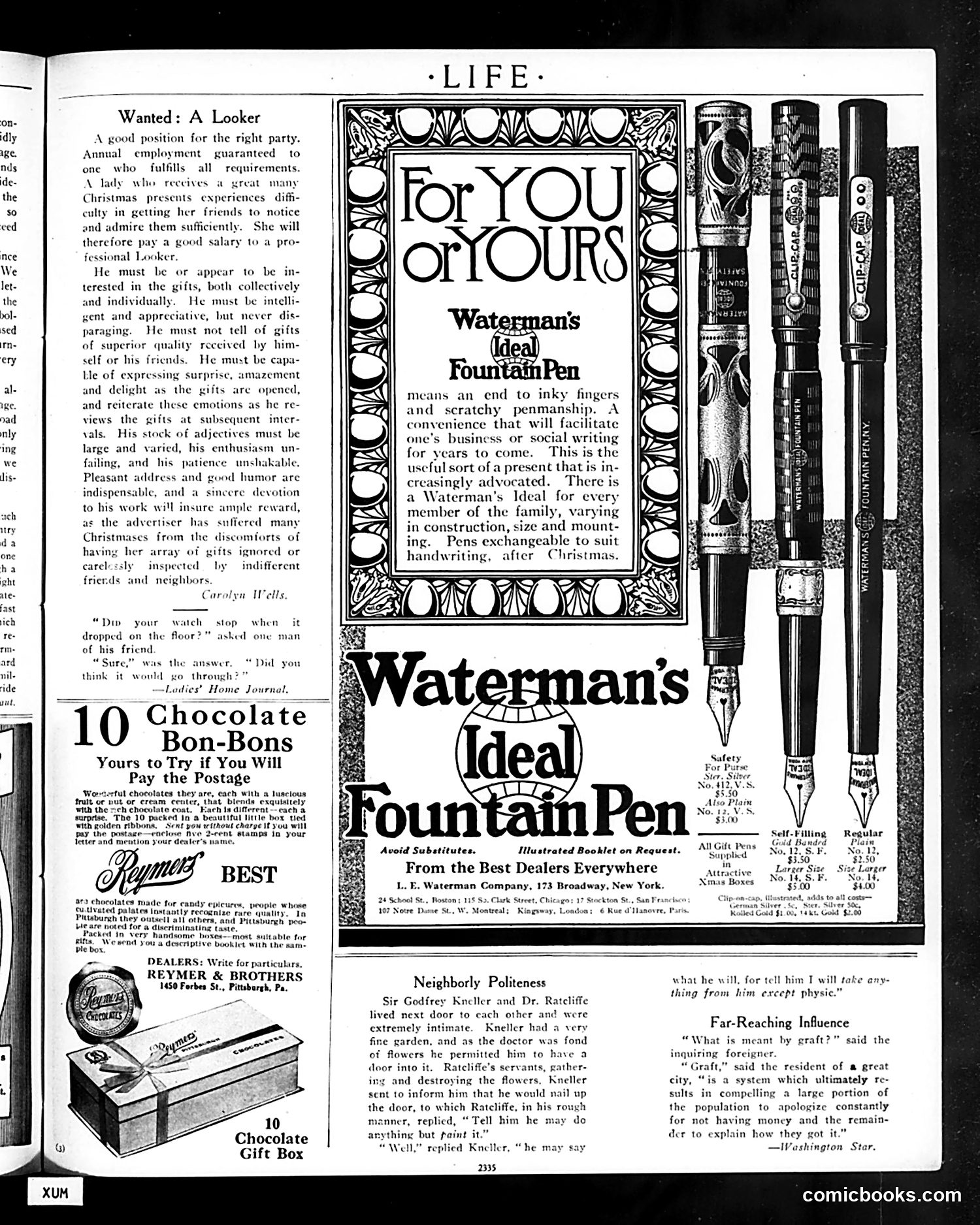 Life — December 5, 1912 — page 23 of 116