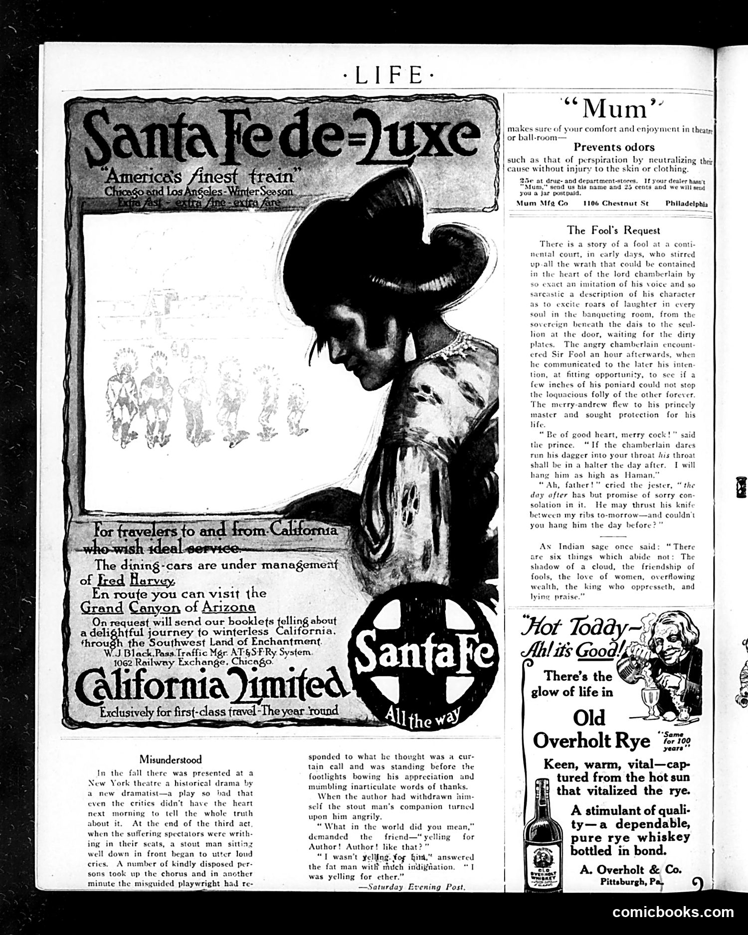 Life — January 2, 1913 — page 6 of 44
