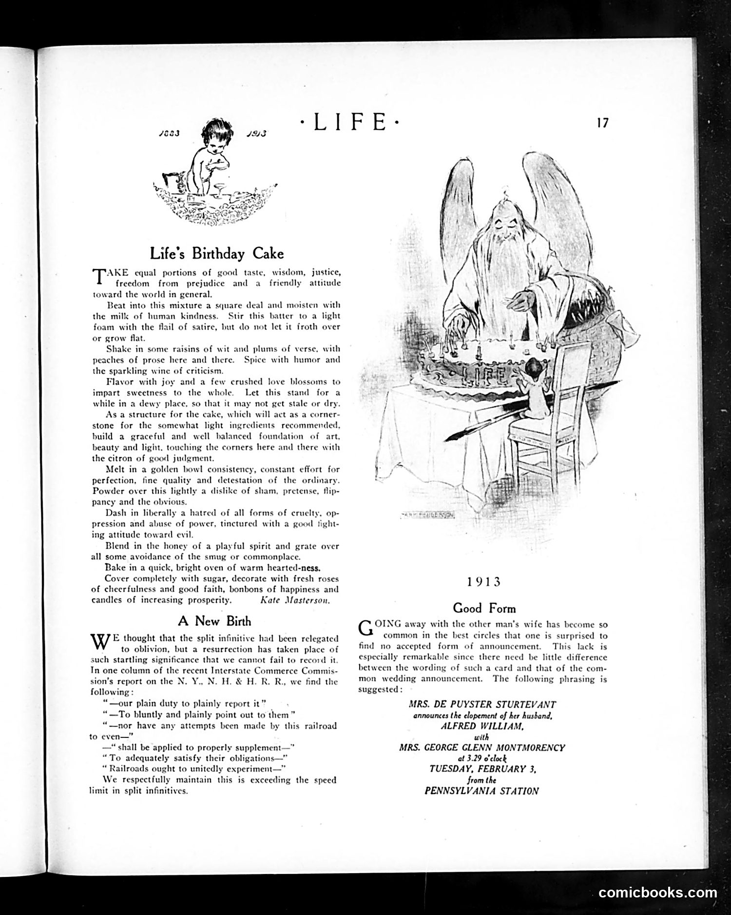 Life — January 2, 1913 — page 17 of 44