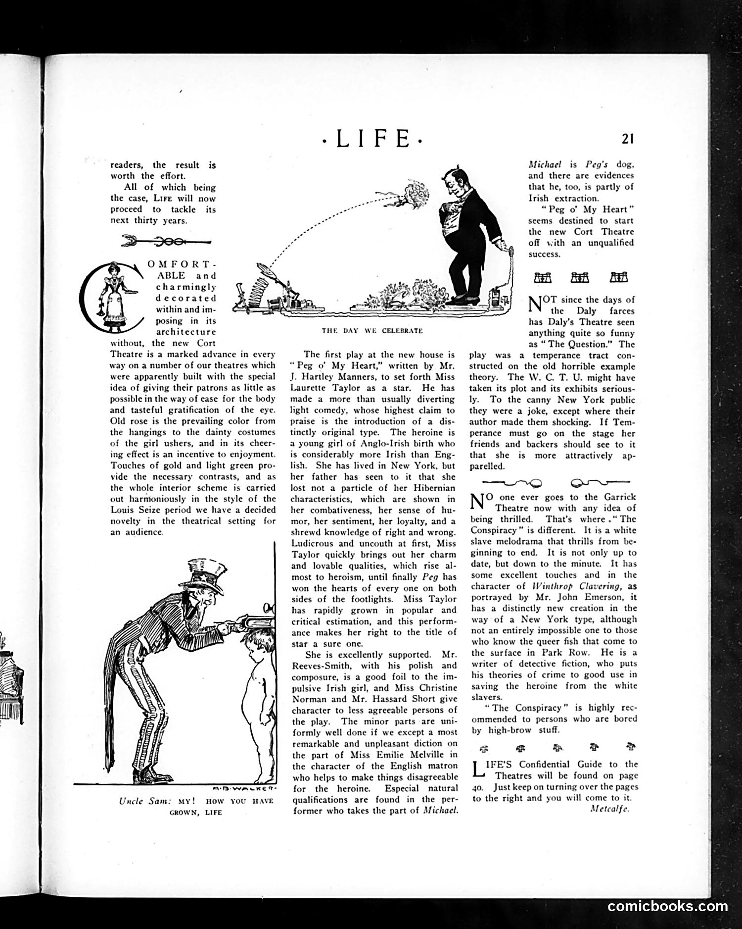 Life — January 2, 1913 — page 21 of 44