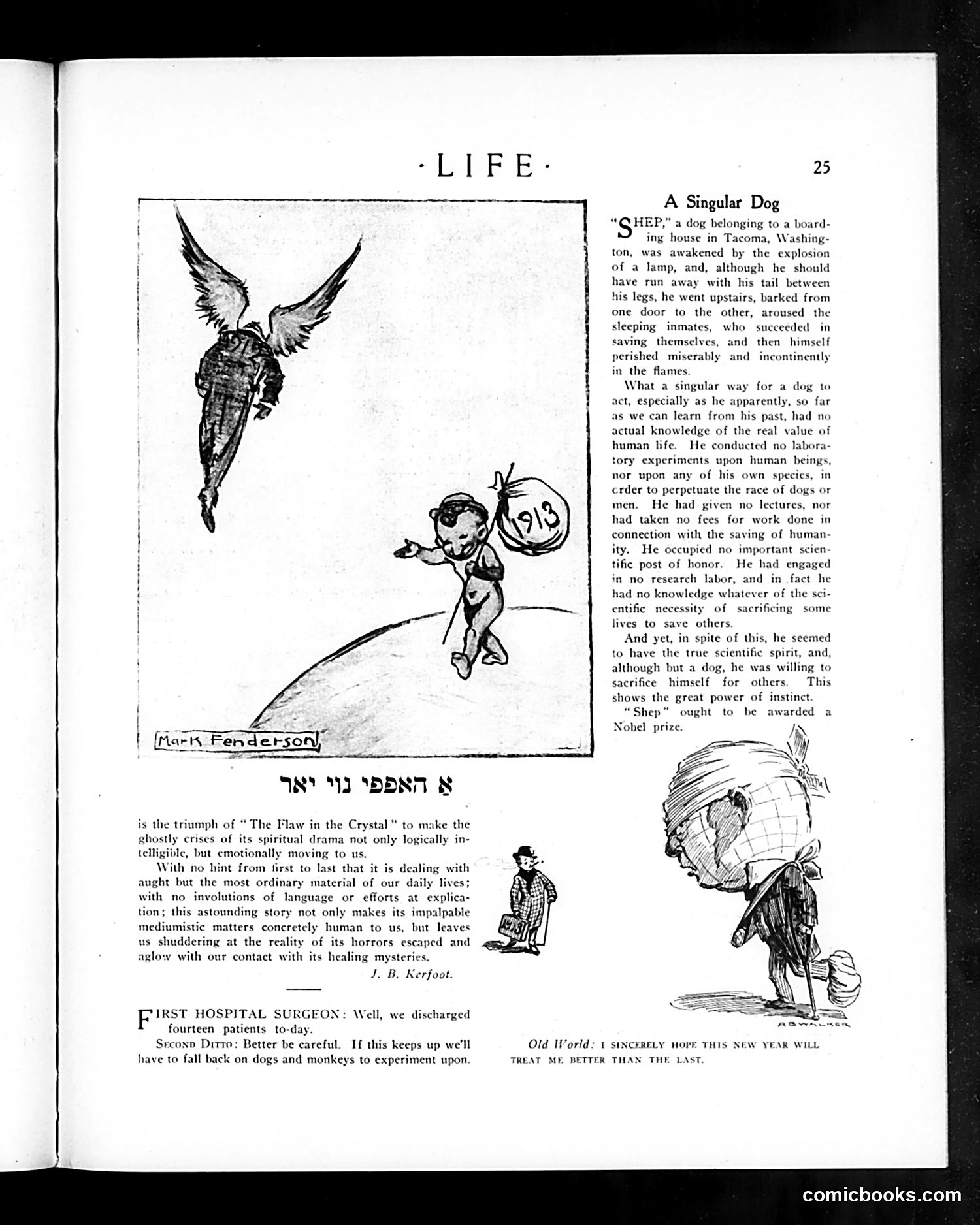 Life — January 2, 1913 — page 25 of 44
