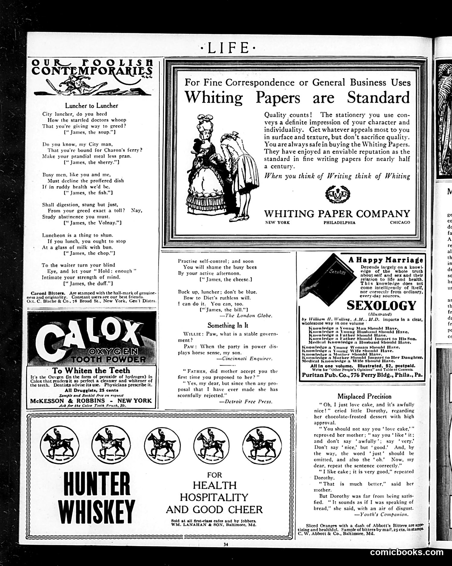 Life — January 2, 1913 — page 34 of 44