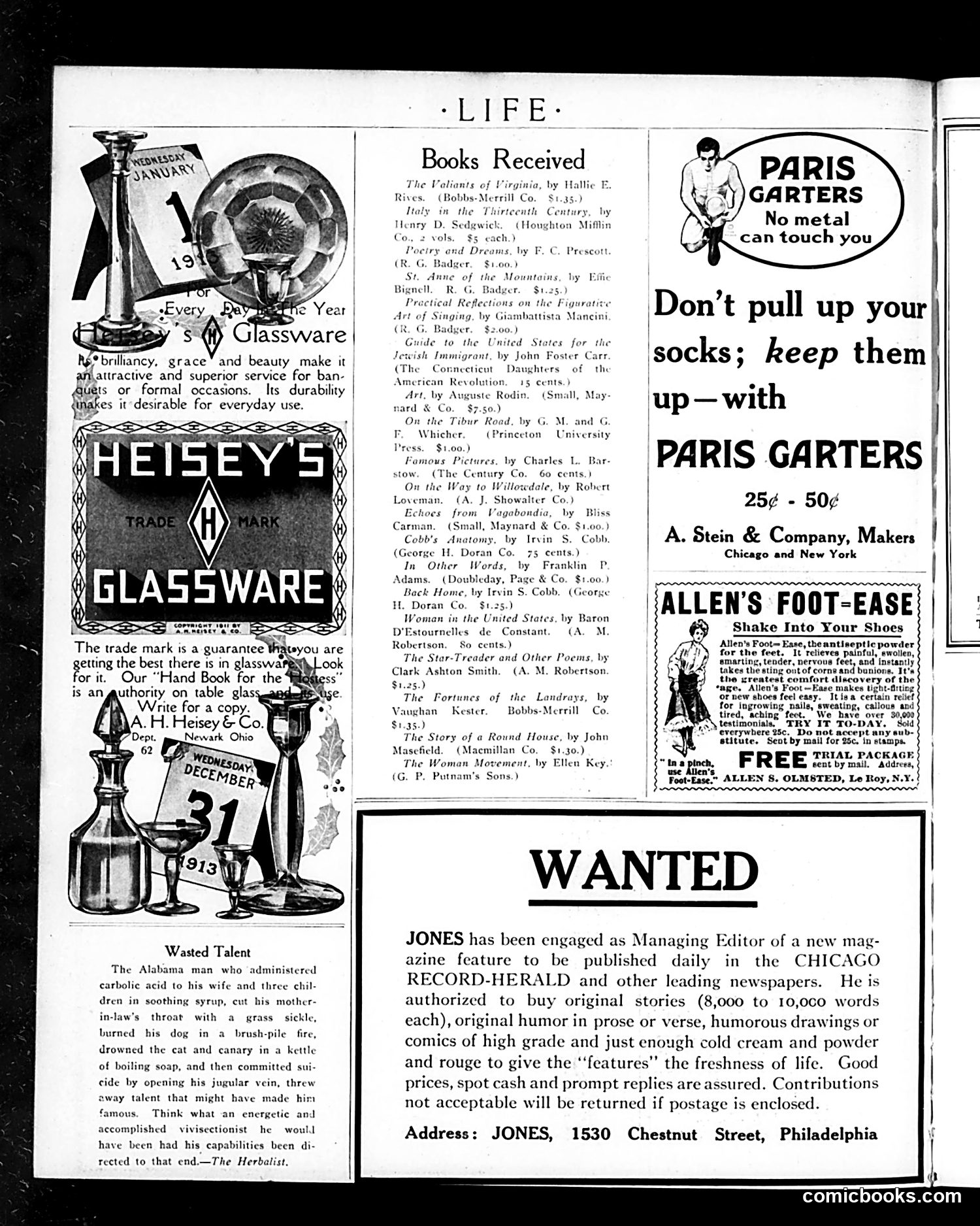 Life — January 2, 1913 — page 42 of 44