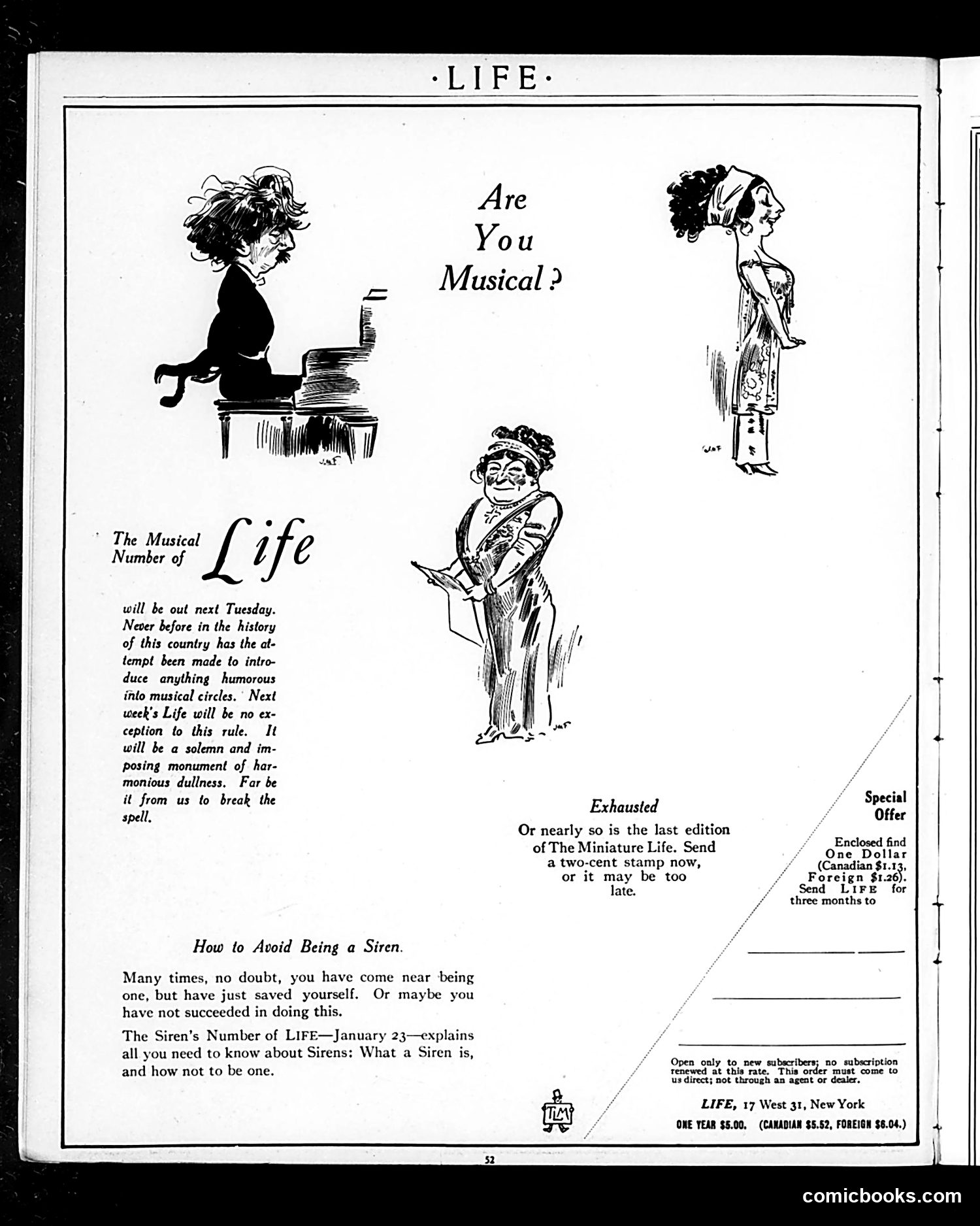 Life — January 9, 1913 — page 8 of 100