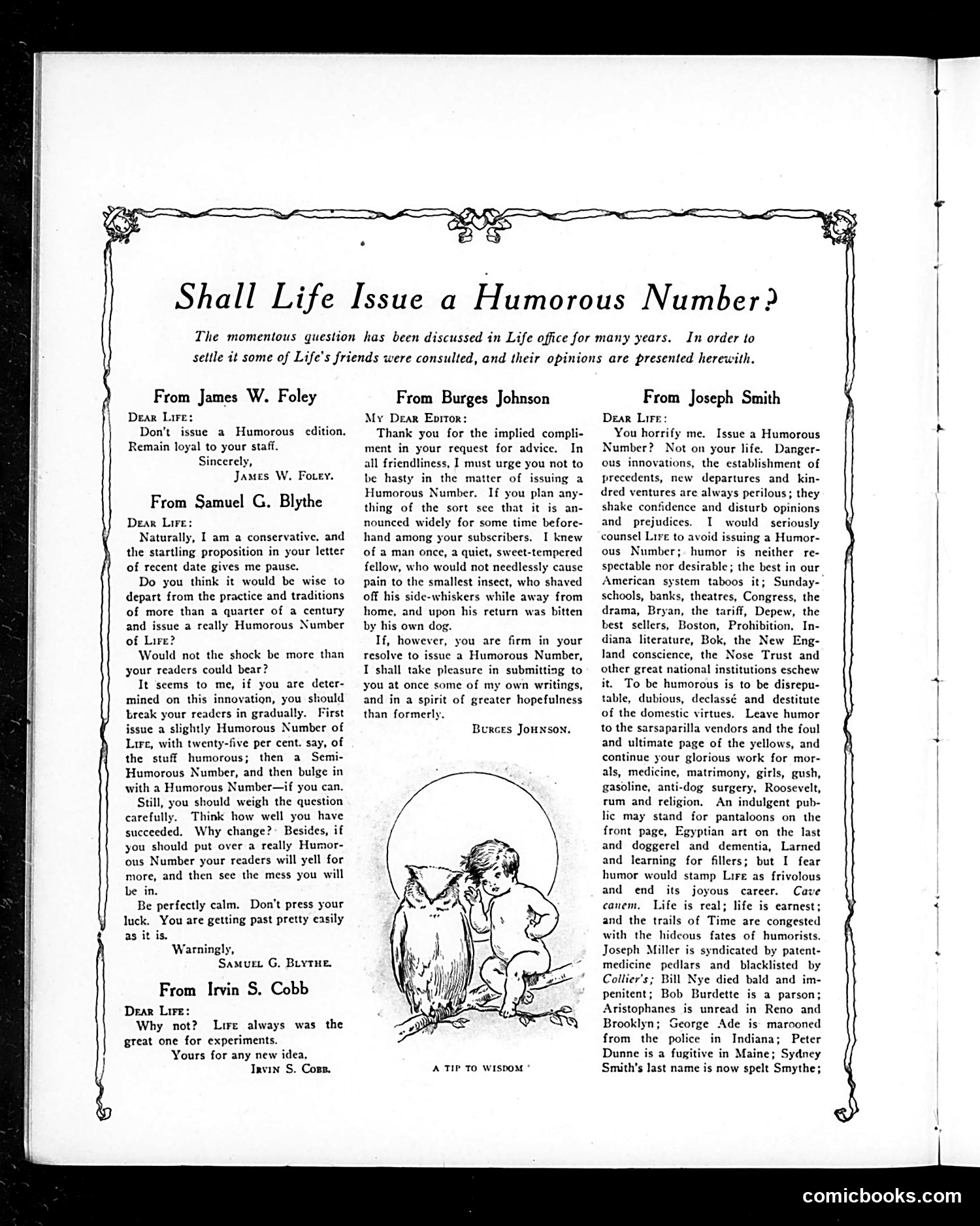 Life — January 9, 1913 — page 30 of 100