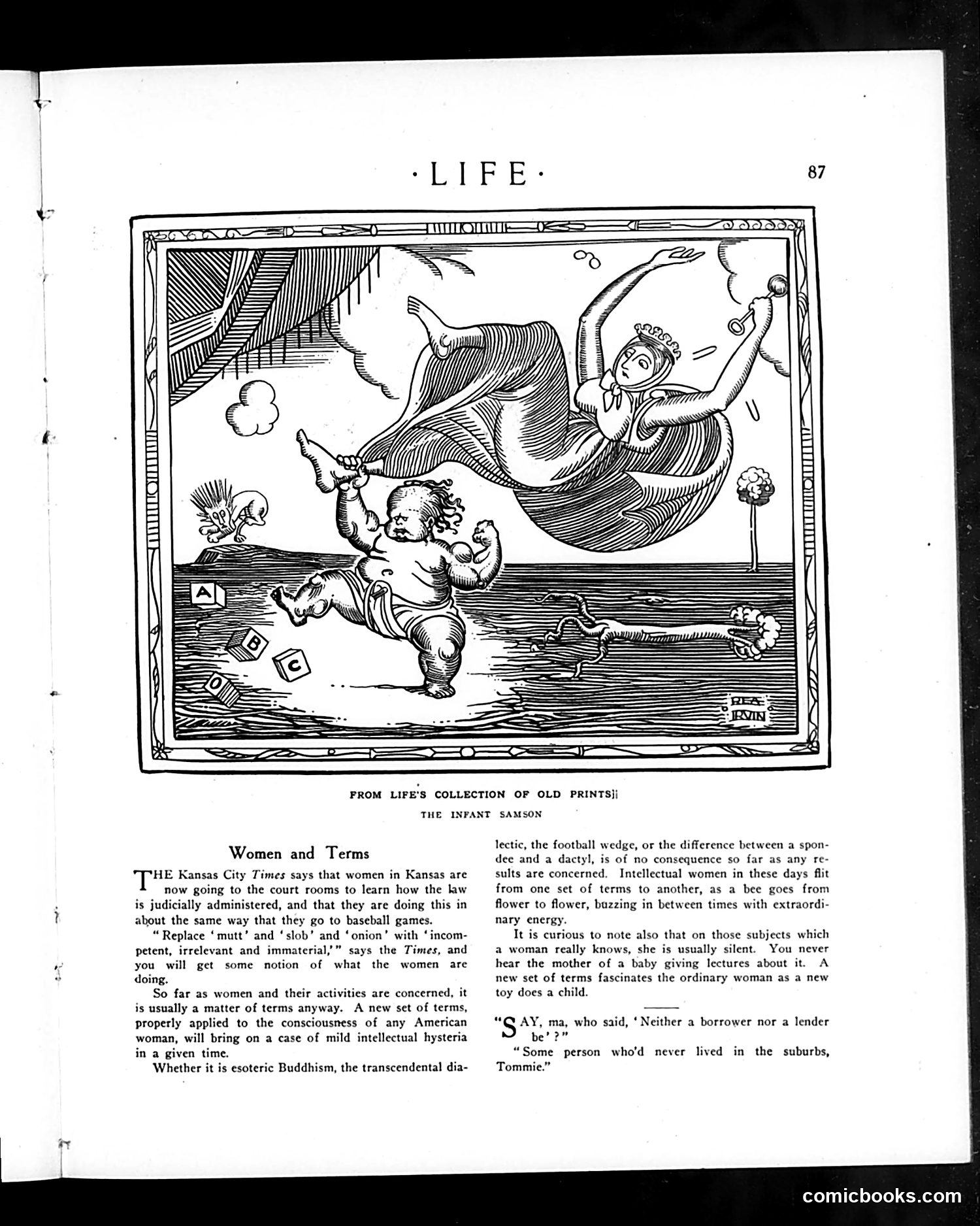 Life — January 9, 1913 — page 43 of 100