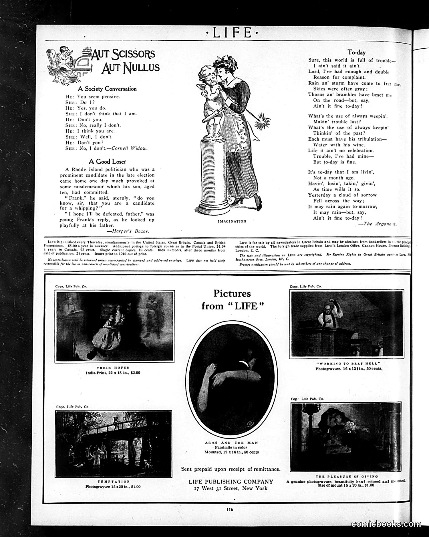 Life — January 9, 1913 — page 72 of 100