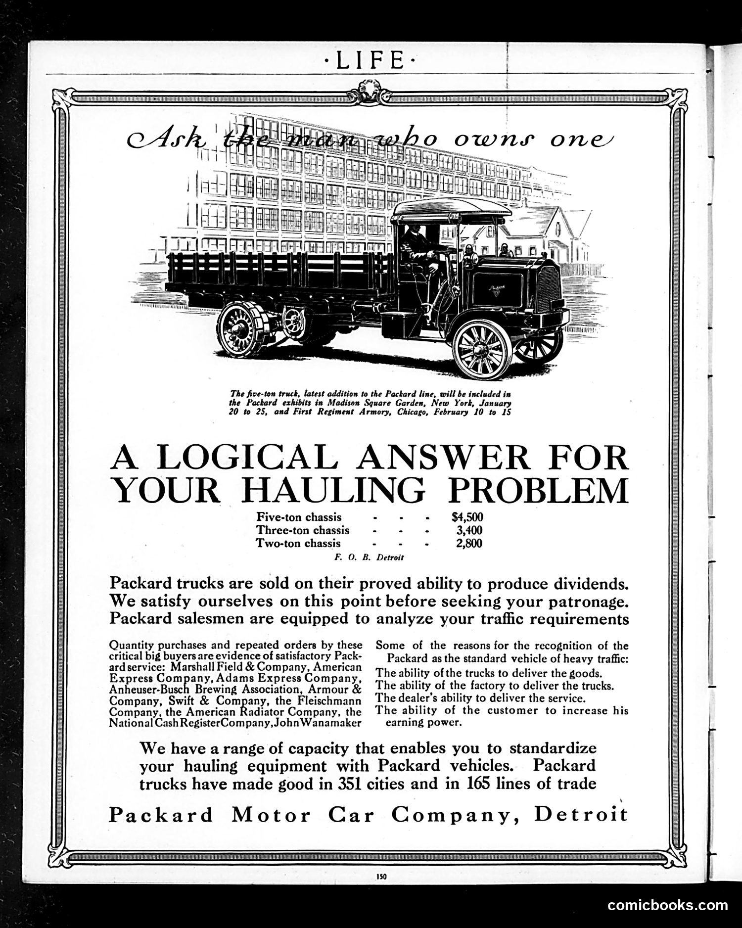 Life — January 16, 1913 — page 6 of 40