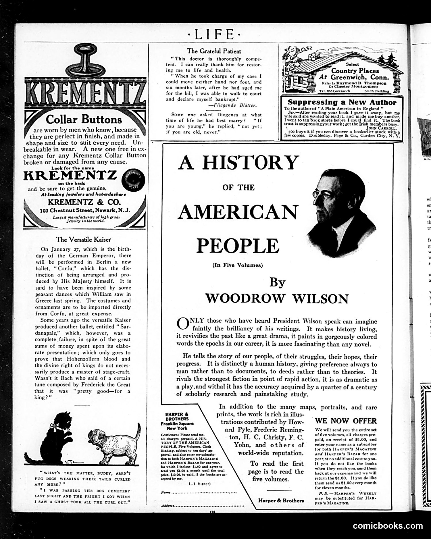 Life — January 16, 1913 — page 34 of 40