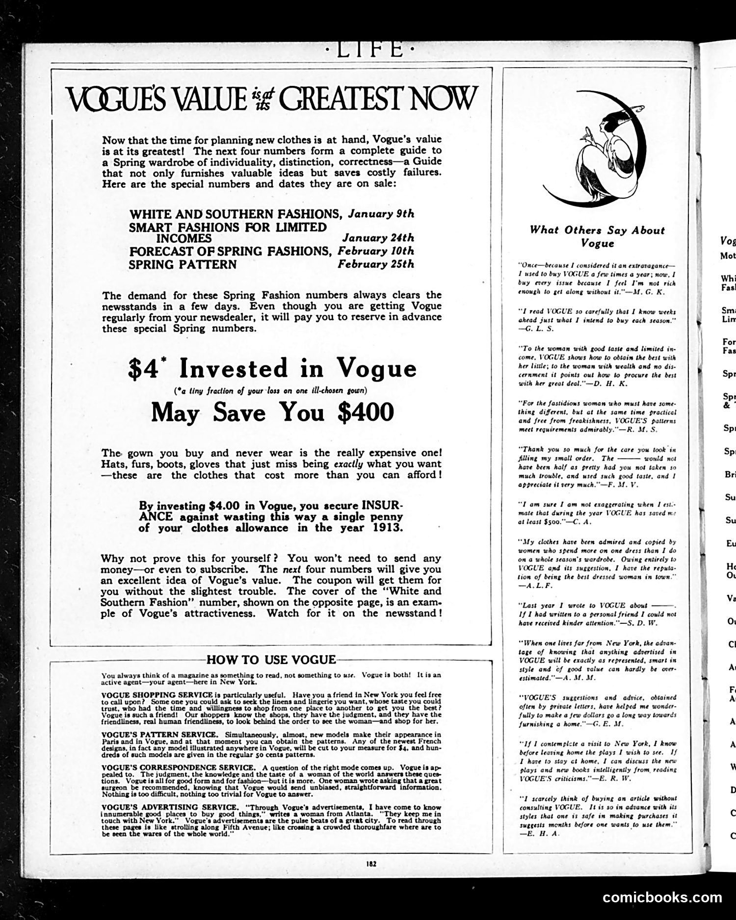Life — January 16, 1913 — page 38 of 40
