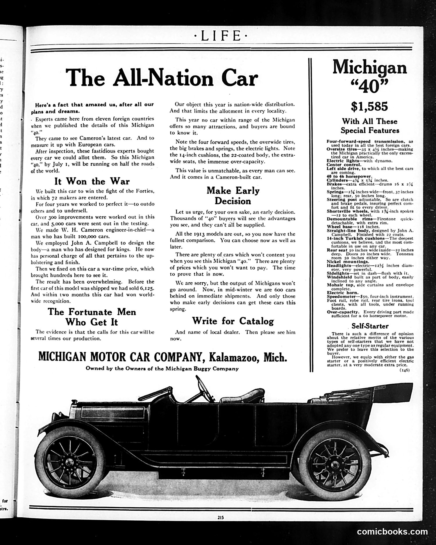 Life — January 23, 1913 — page 31 of 40