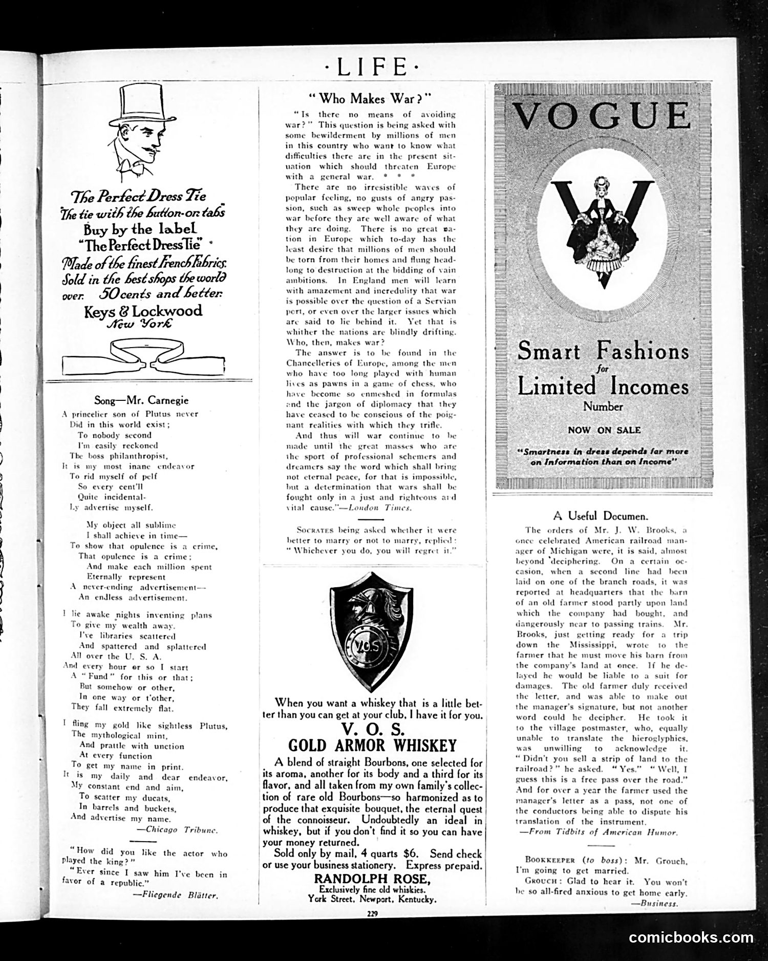 Life — January 30, 1913 — page 5 of 36