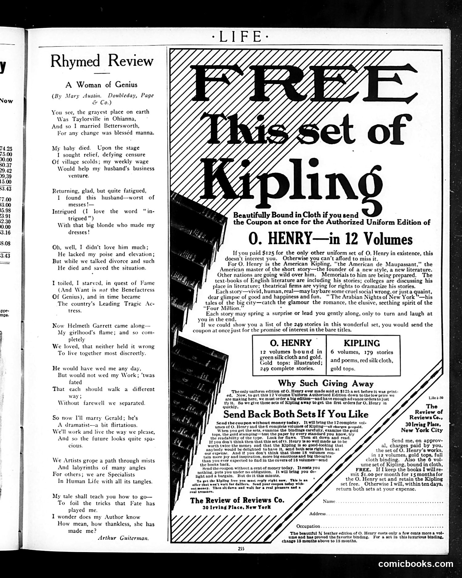 Life — January 30, 1913 — page 31 of 36