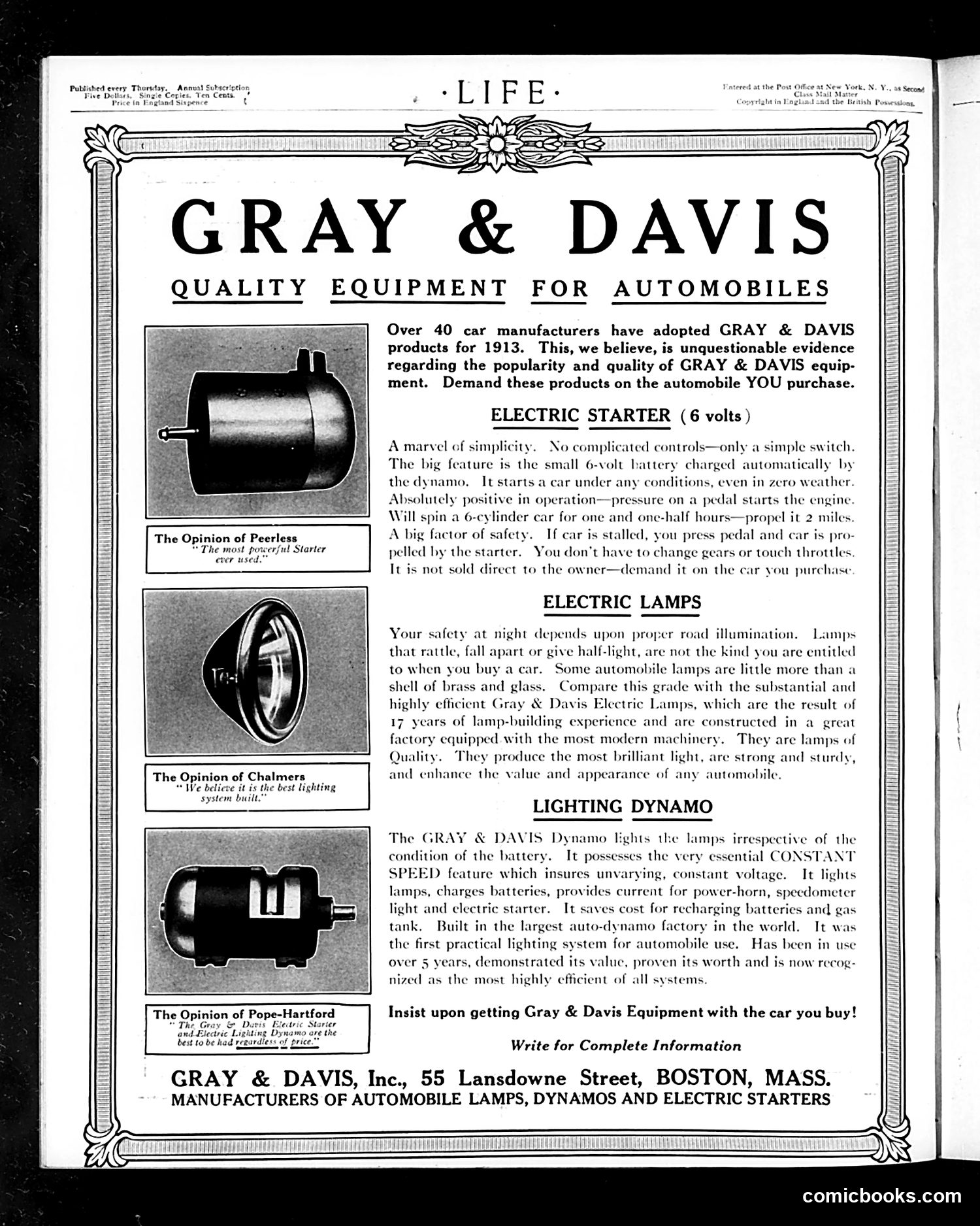 Life — February 20, 1913 — page 2 of 48