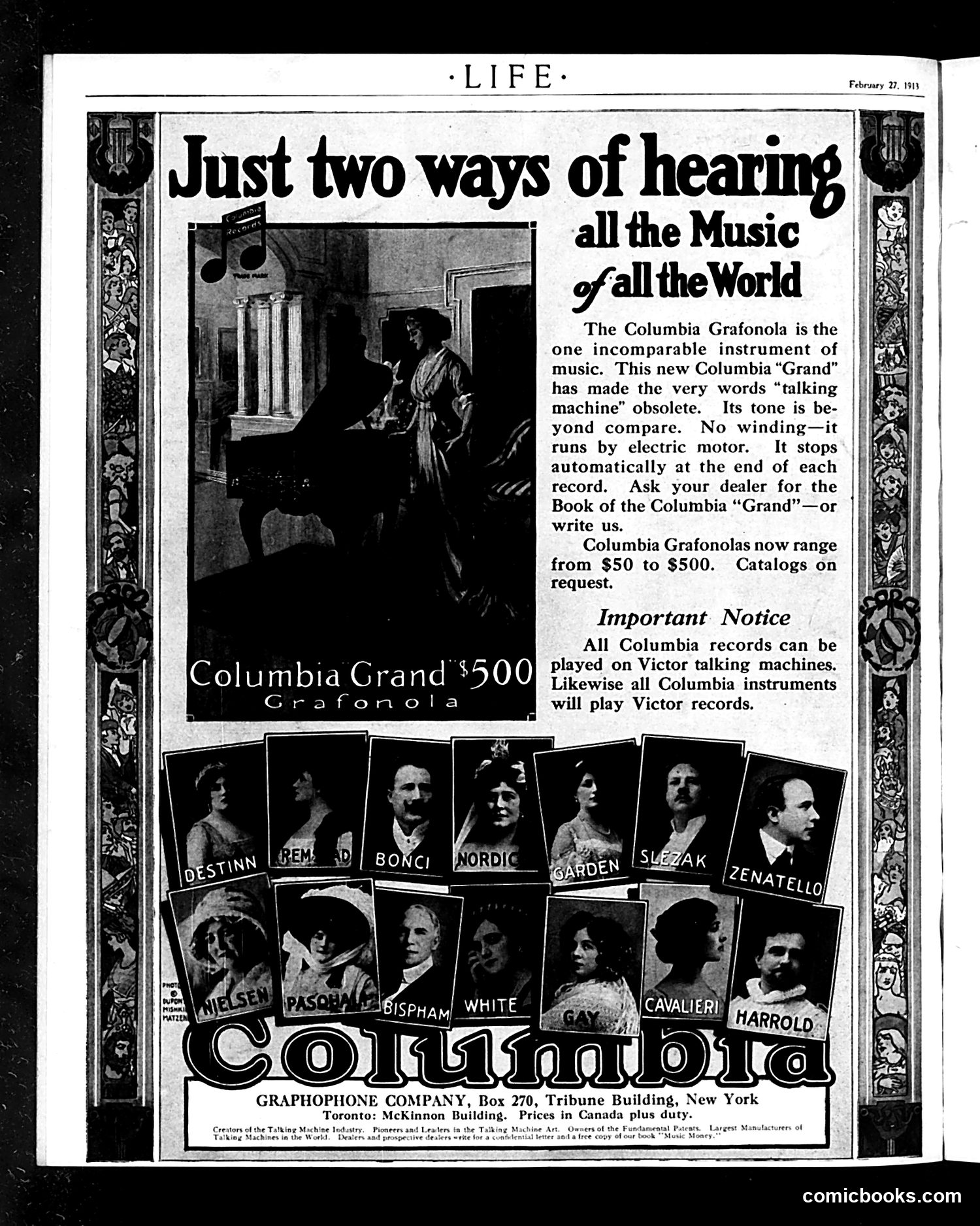 Life — February 27, 1913 — page 40 of 40