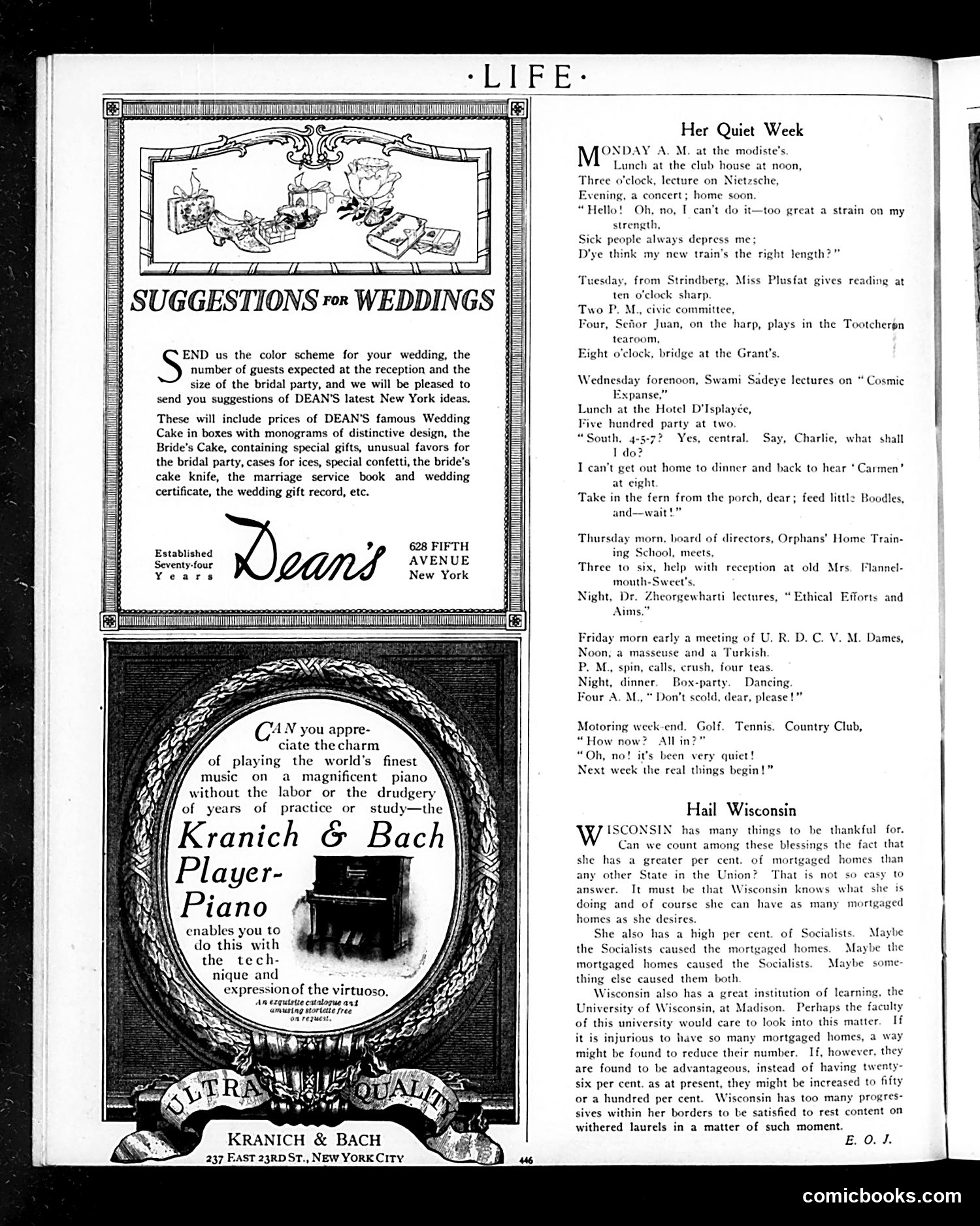 Life — March 6, 1913 — page 6 of 72