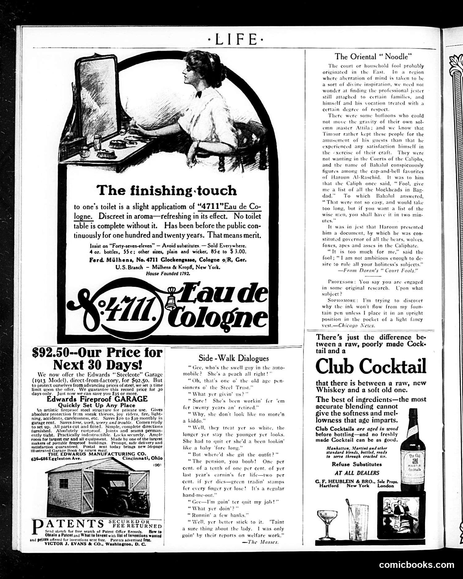 Life — March 6, 1913 — page 8 of 72