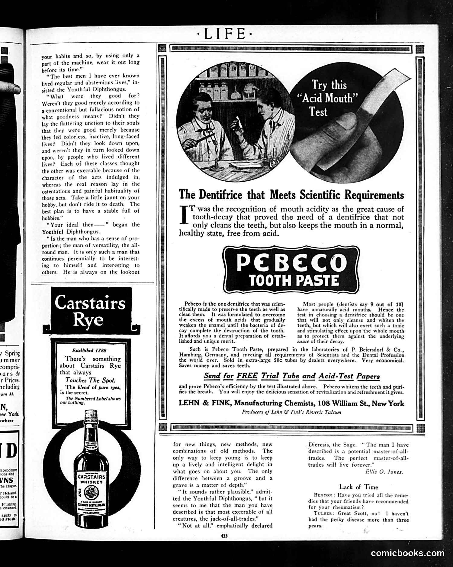 Life — March 6, 1913 — page 15 of 72