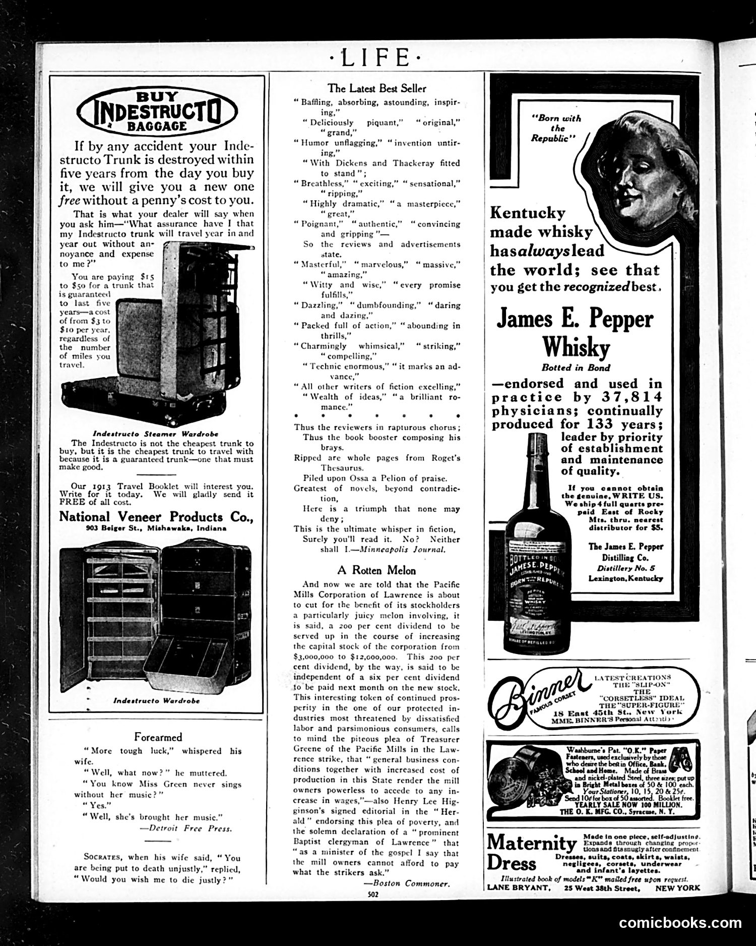 Life — March 6, 1913 — page 62 of 72