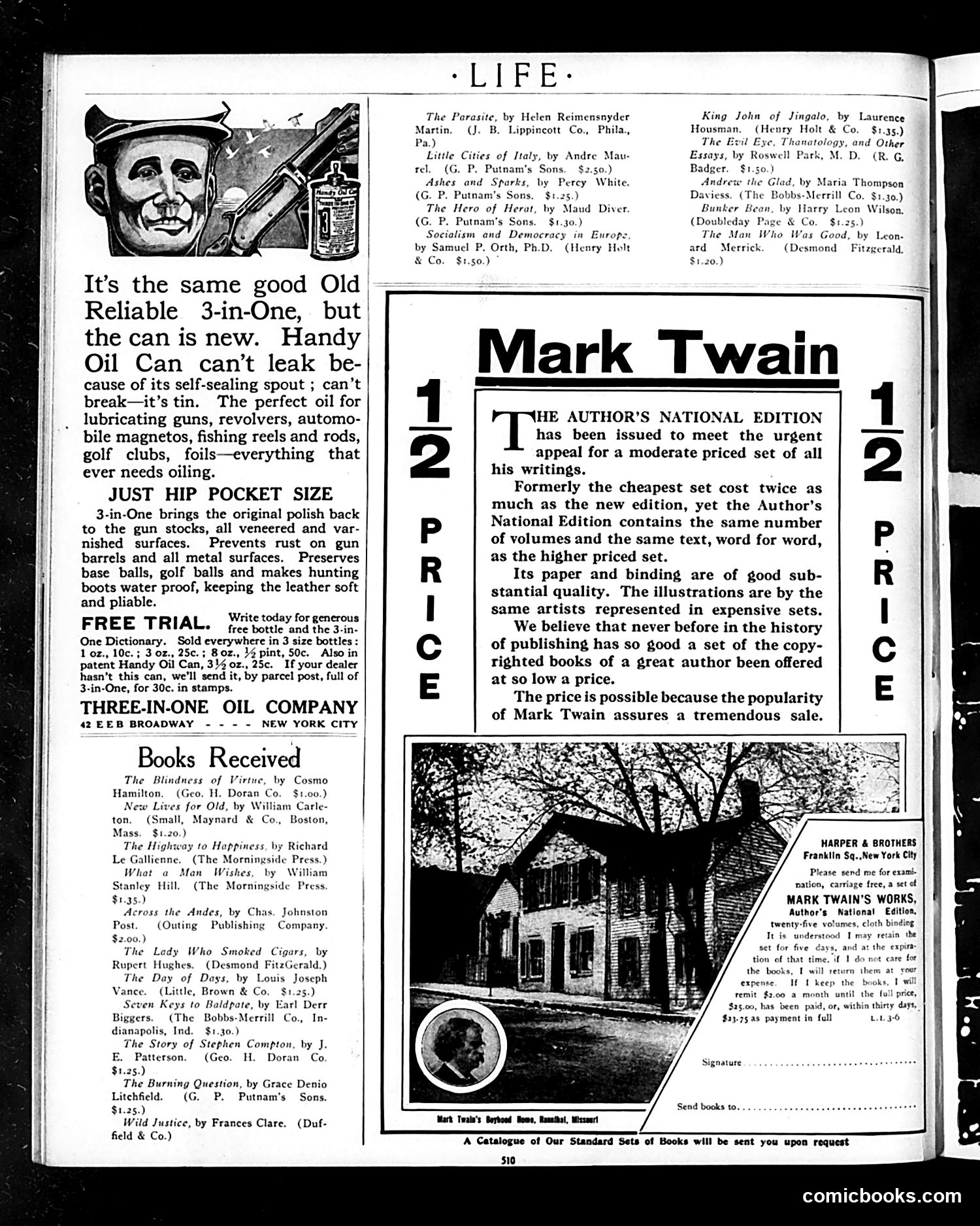 Life — March 6, 1913 — page 70 of 72